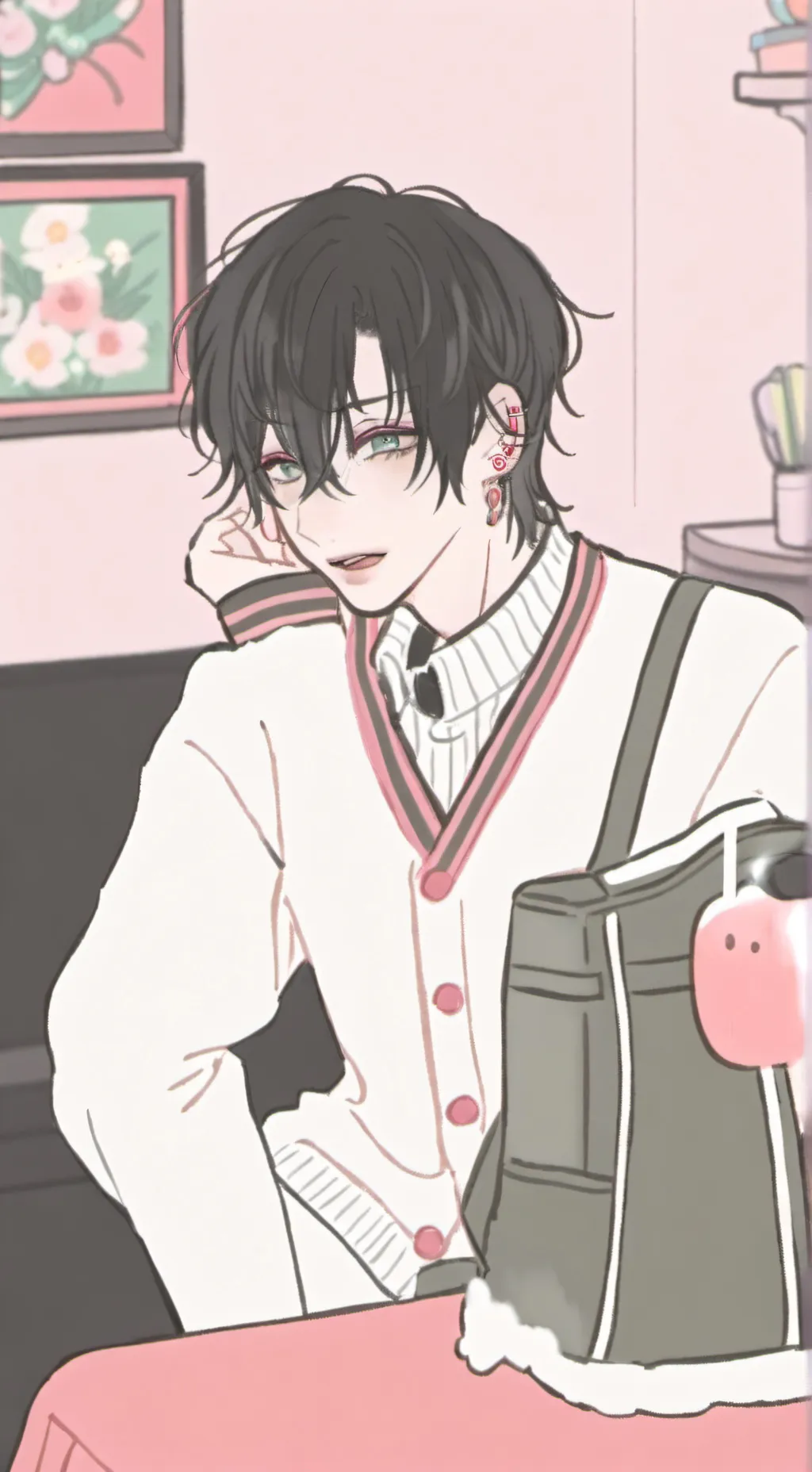 ai character: Rei background