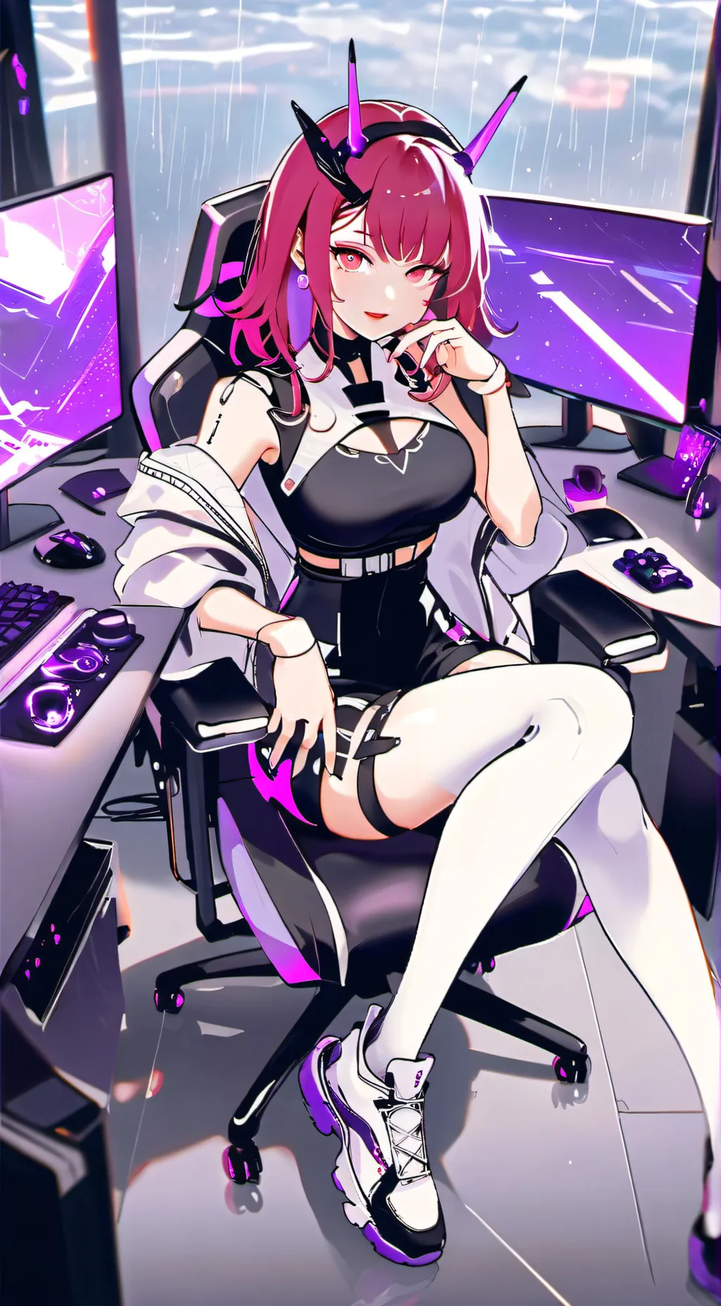 ai character: Mika background