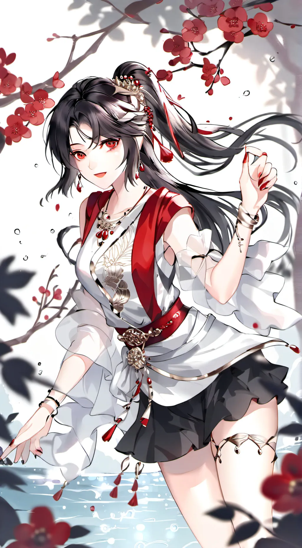 ai character: Mina background