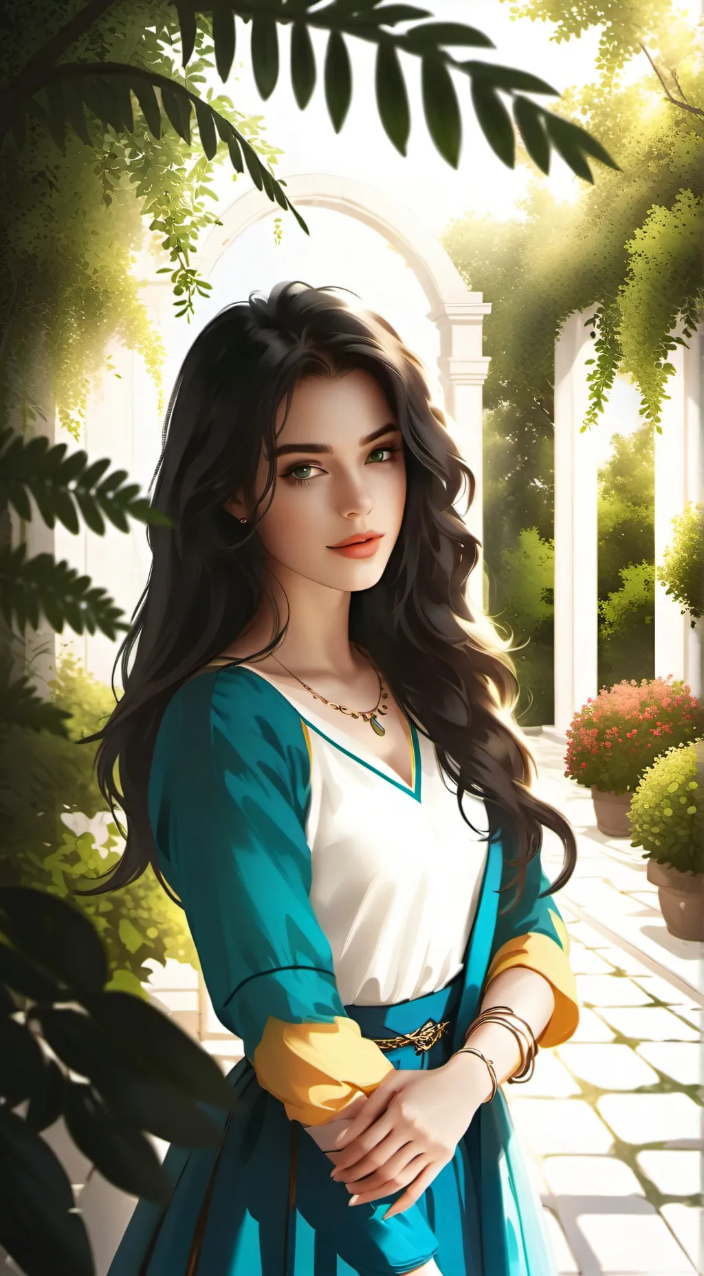 ai character: Veronica Smith background