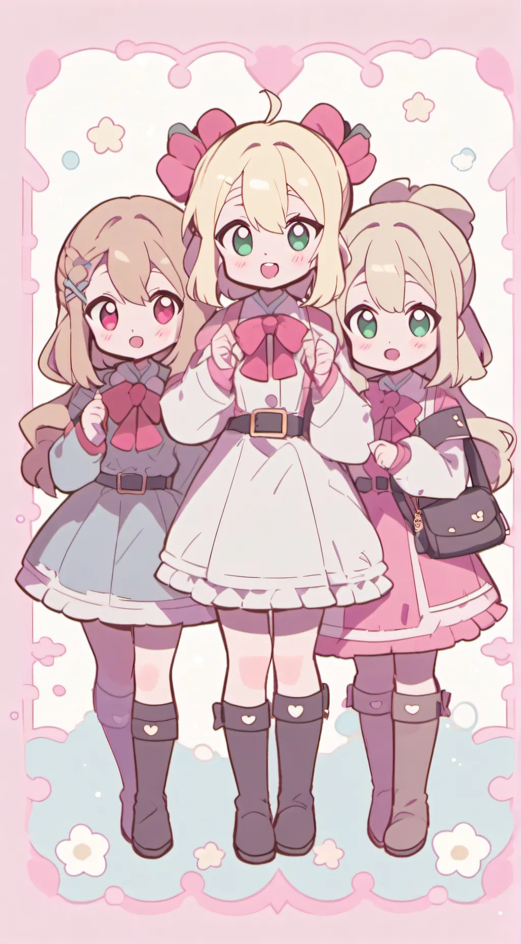 ai character: Lyra, Lucy, Chels background