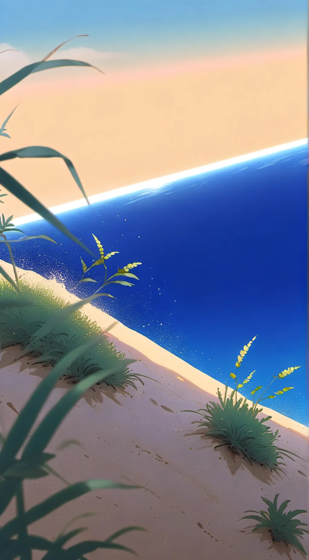 ai character: The sick place background