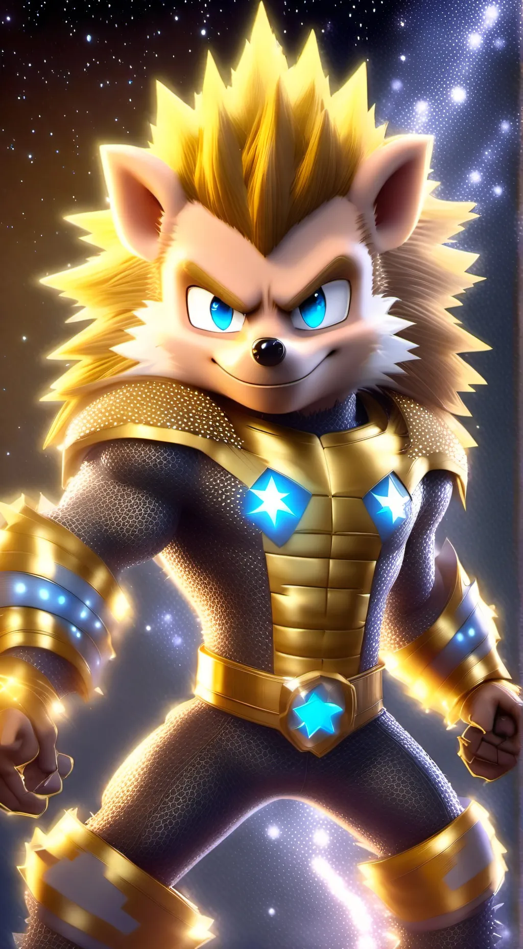 ai character: Cracker P2 background