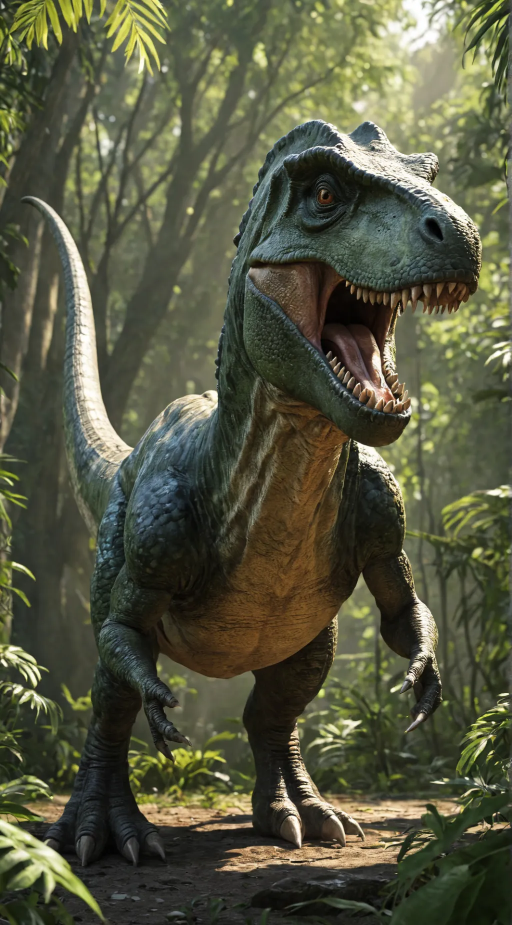 ai character: website background