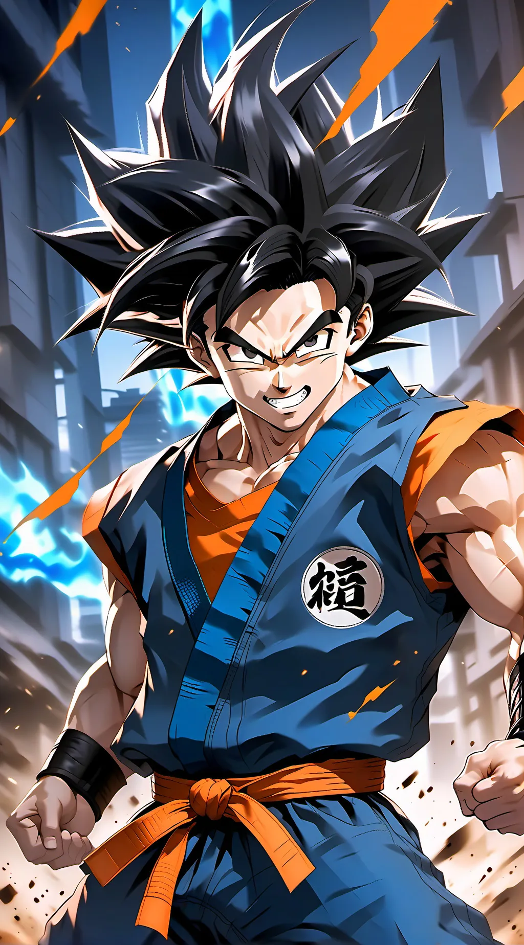 ai character: Son Goku background