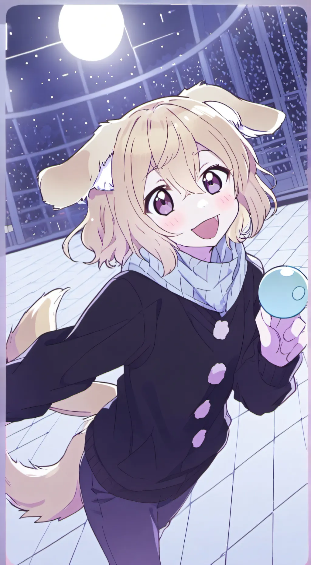 ai character: Golden Spirit background