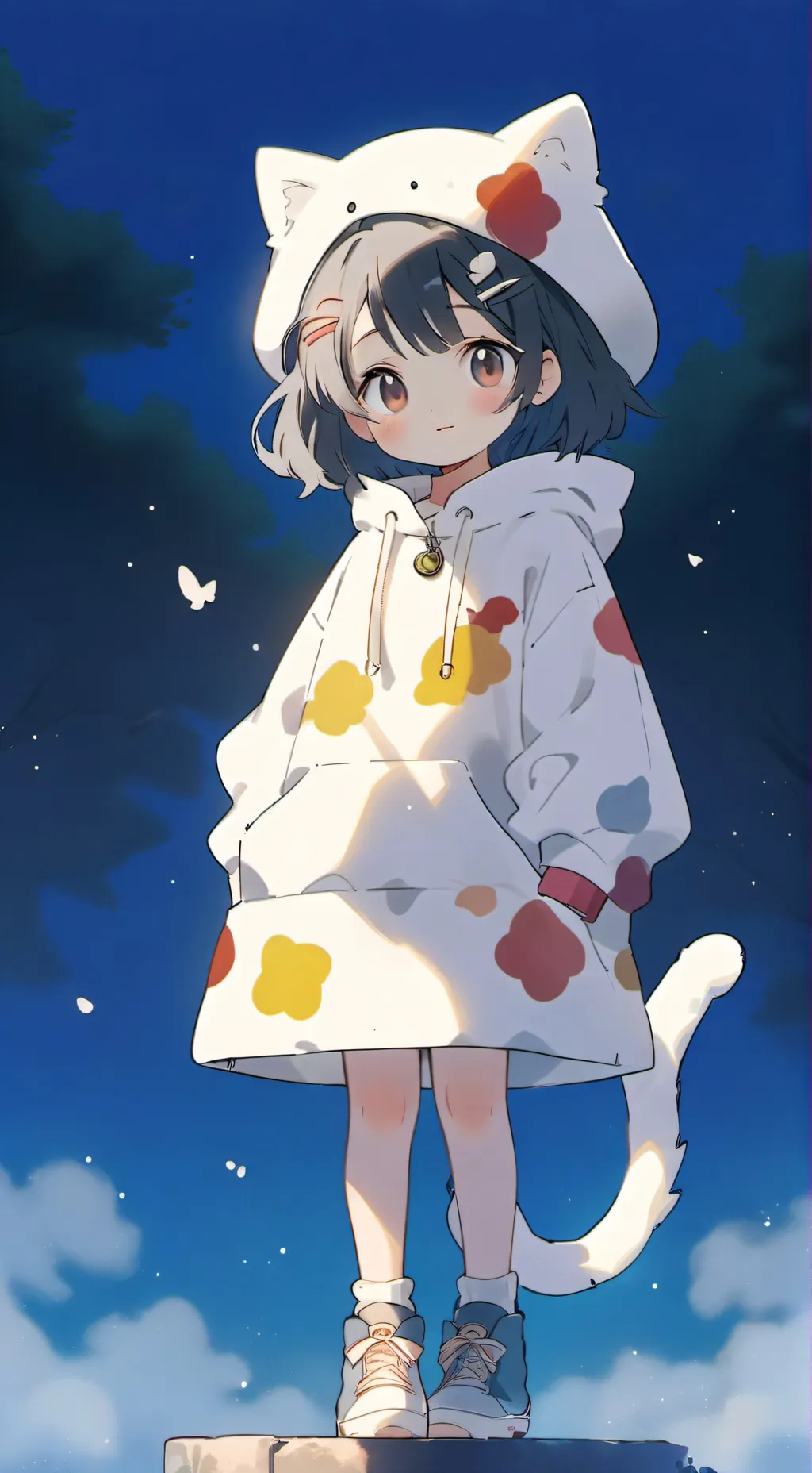 ai character: Lilly background