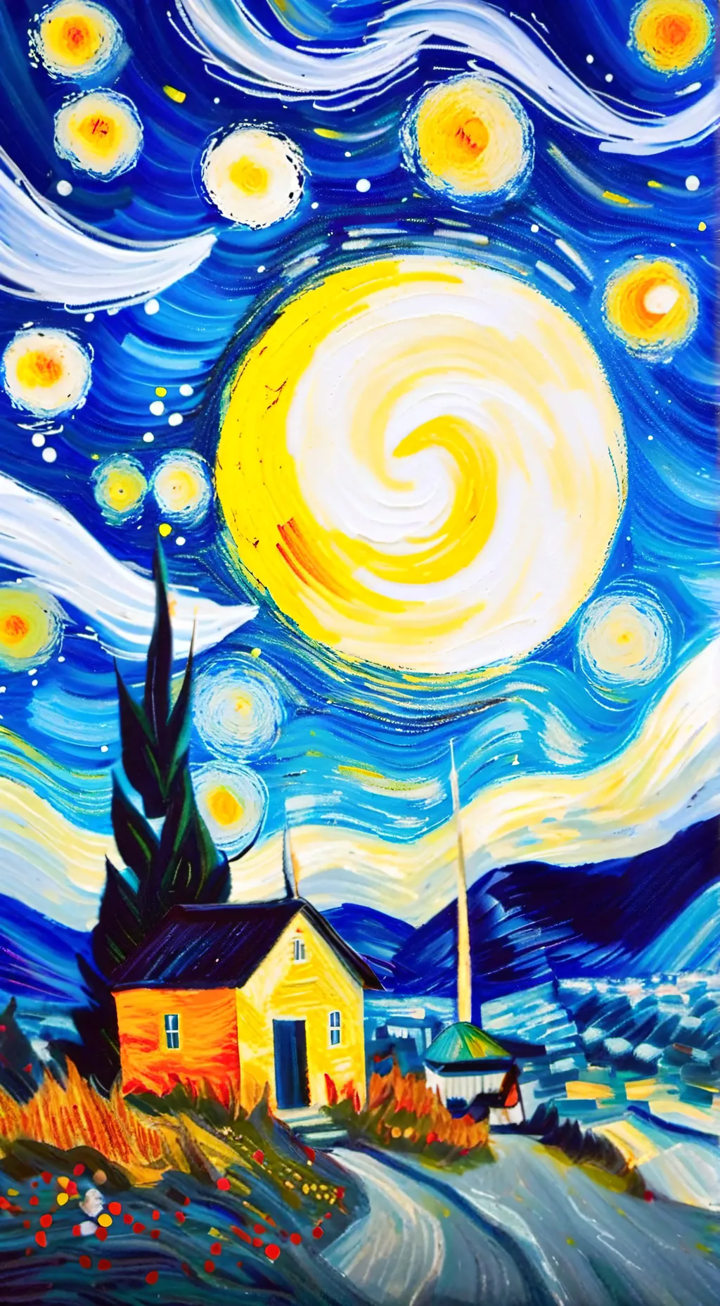 ai character: im back background