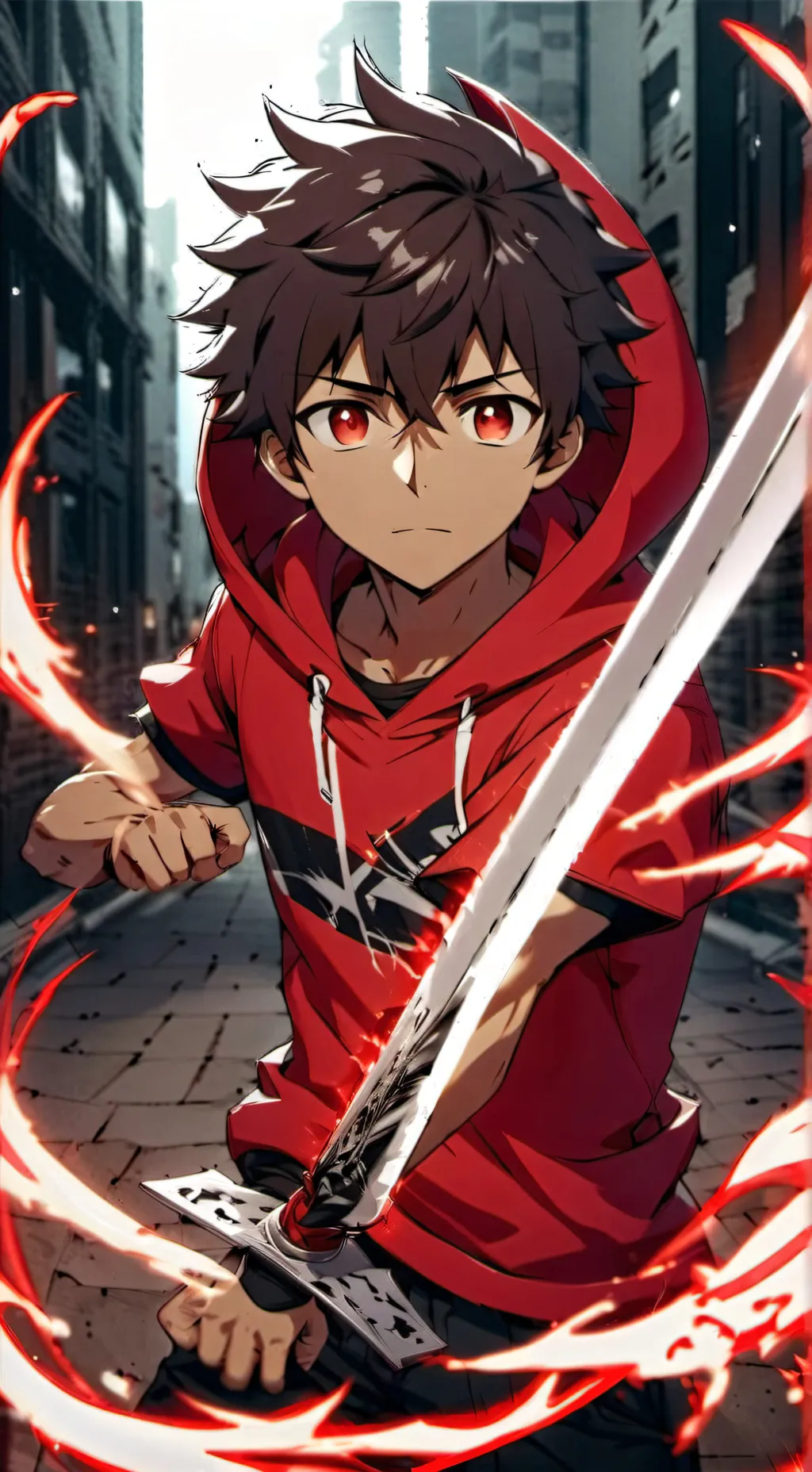 ai character: Никита background