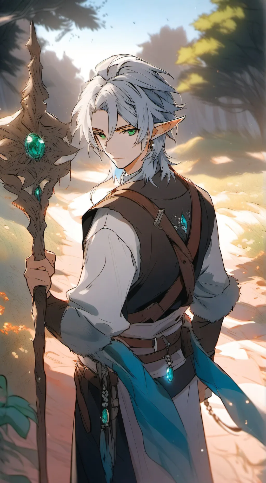 ai character: Elris background