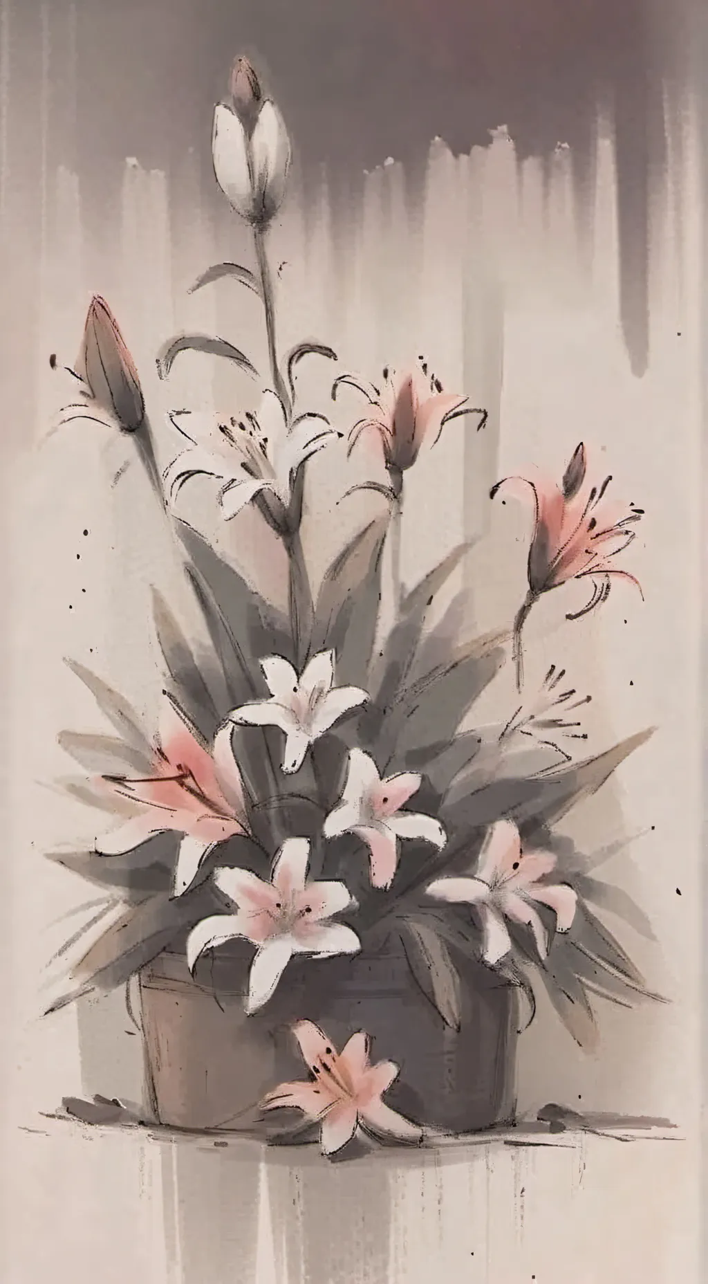 ai character: Sprunky lily background