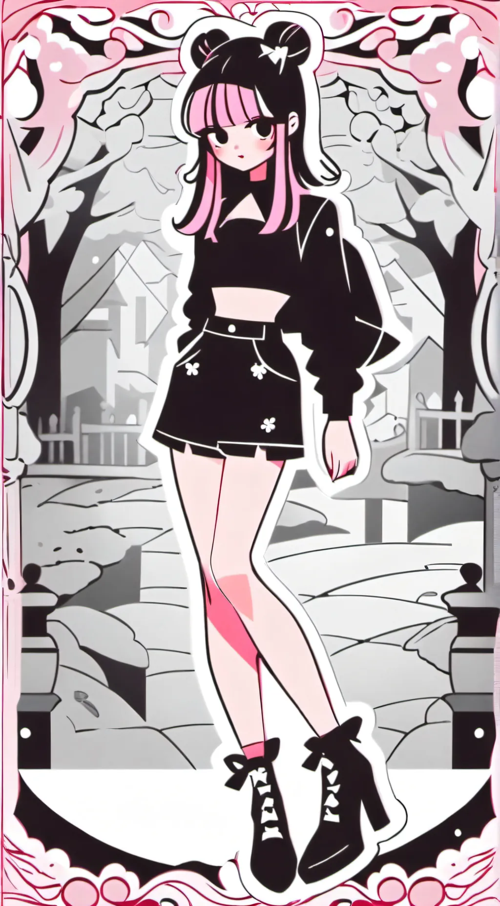 ai character: mi oc background