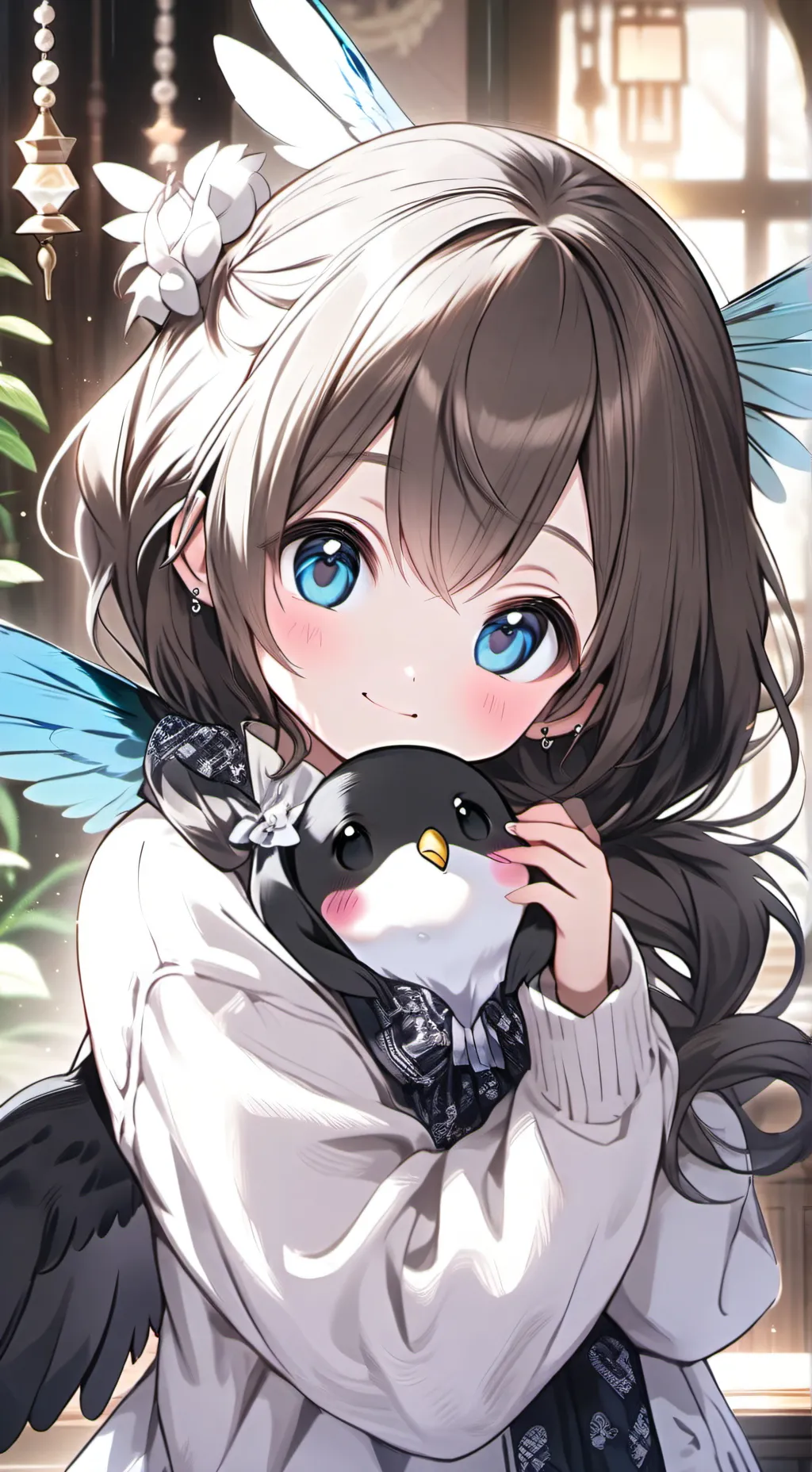 ai character: Kissy Hummingcat background