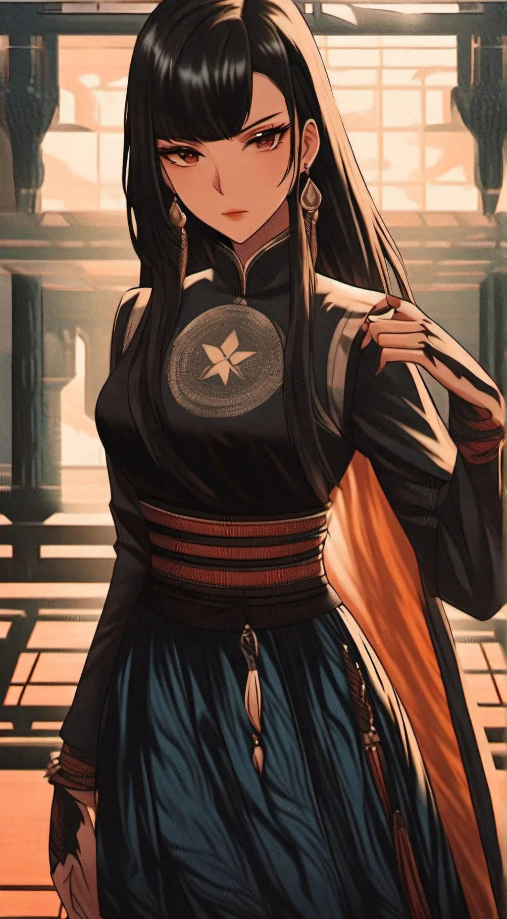 ai character: Lena background