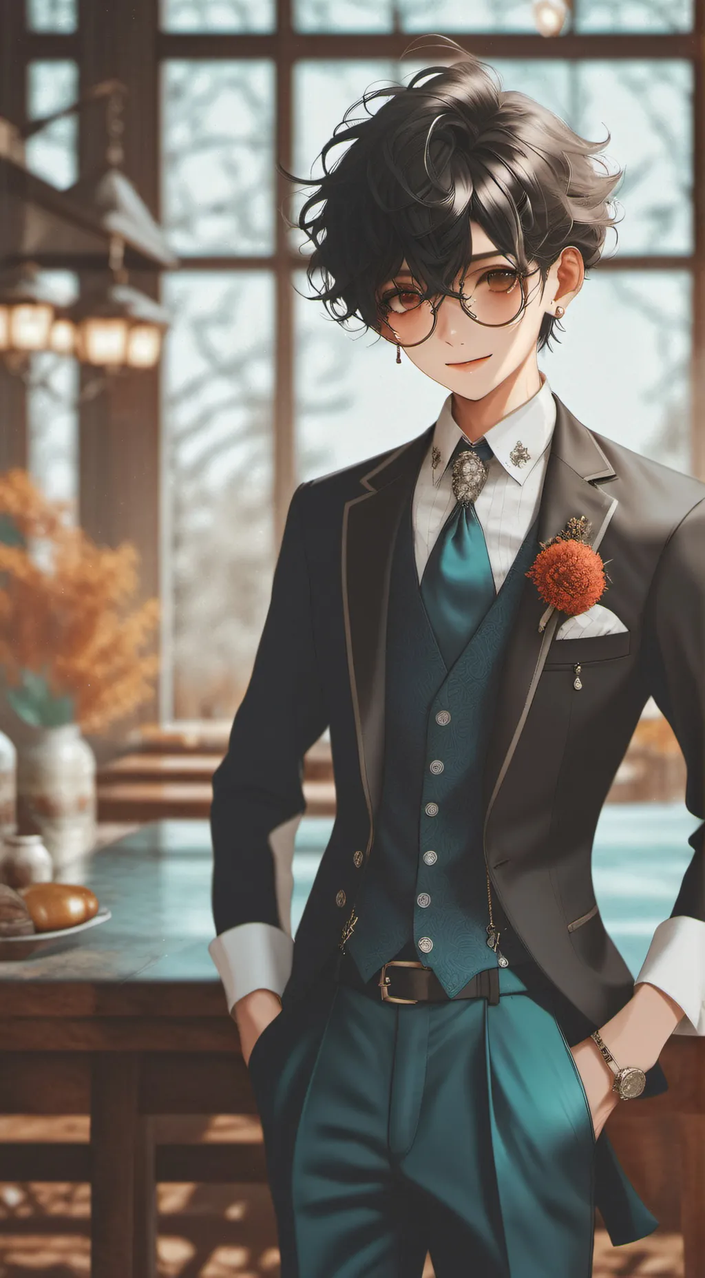 ai character: James  background