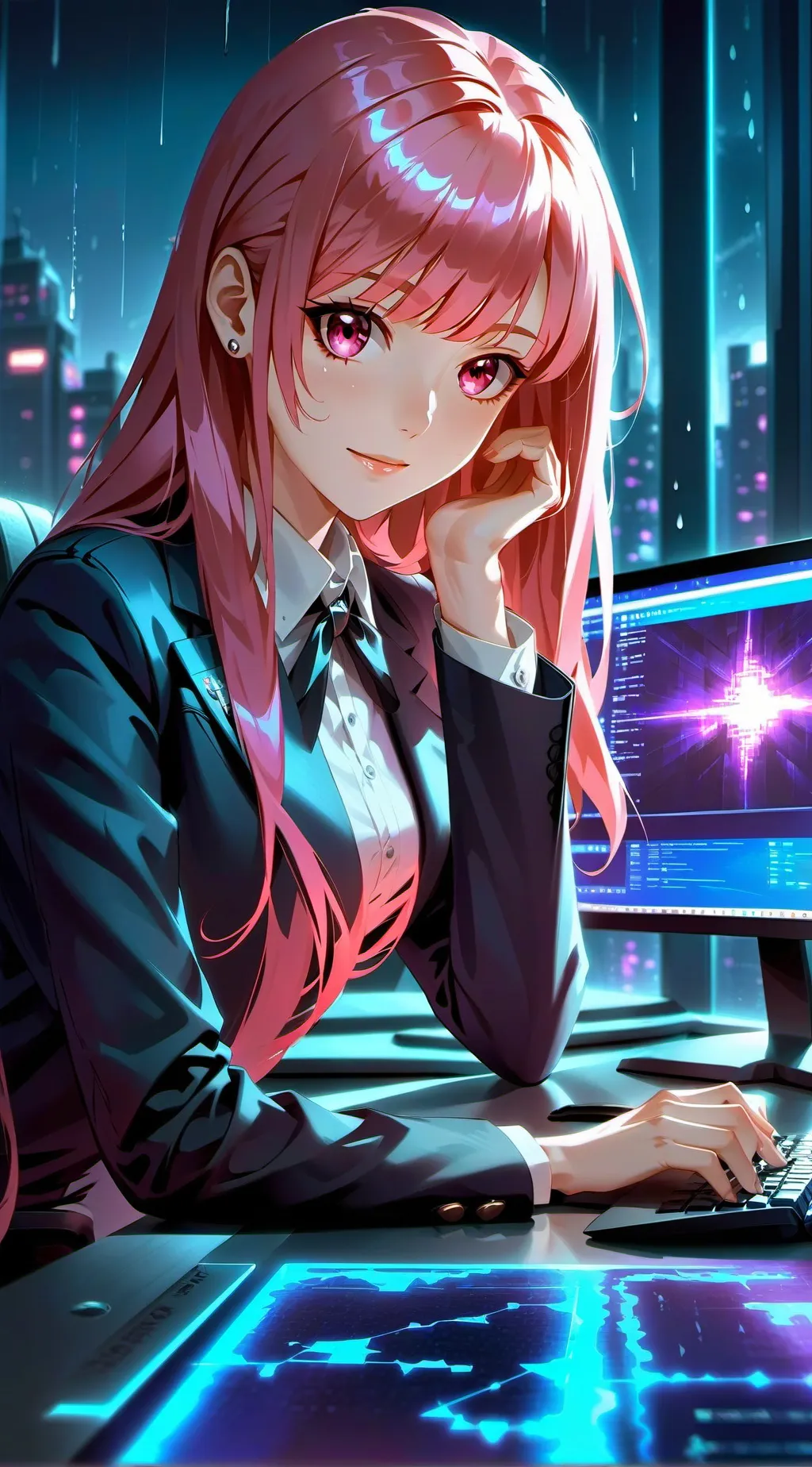 ai character: Akira background