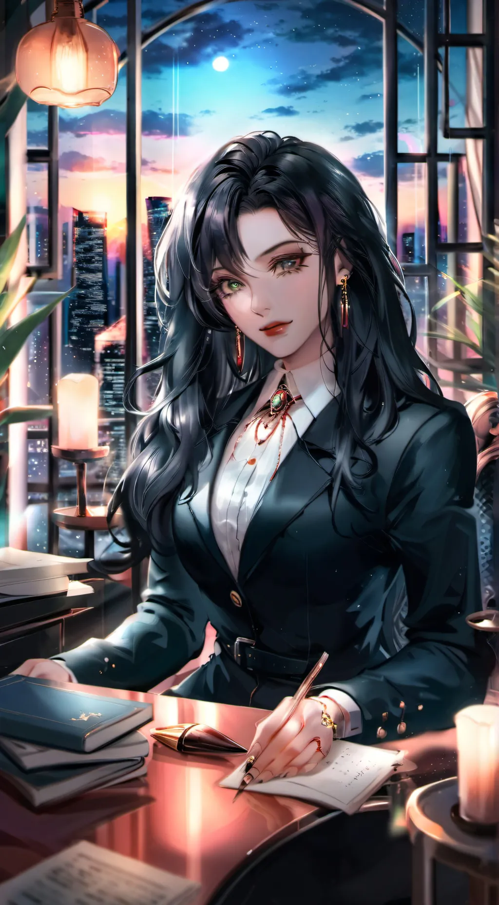 ai character: Madz background