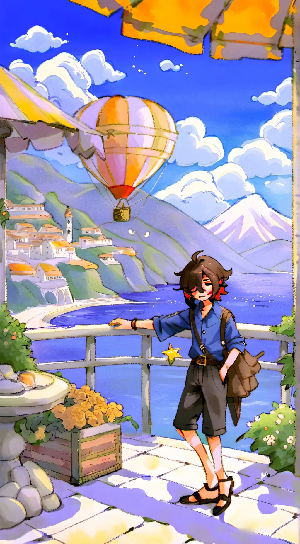 ai character: Afton family  background