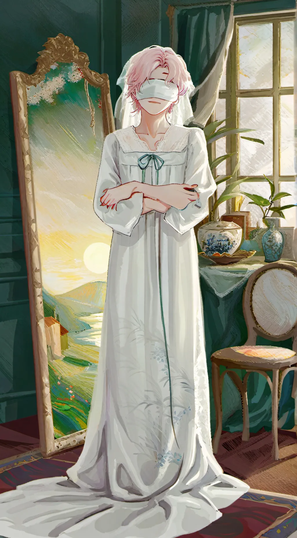 ai character: celine background