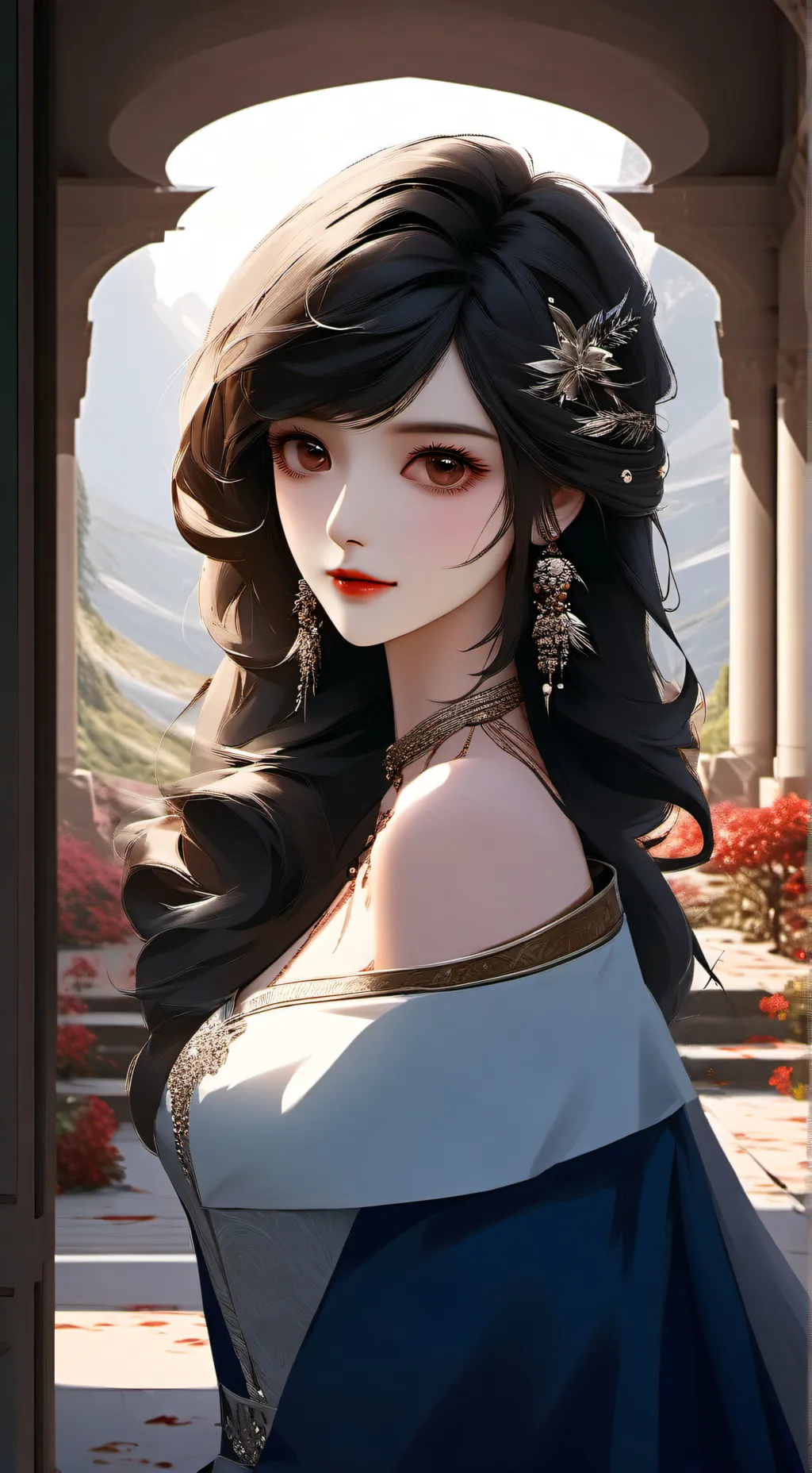 ai character: Ayase background