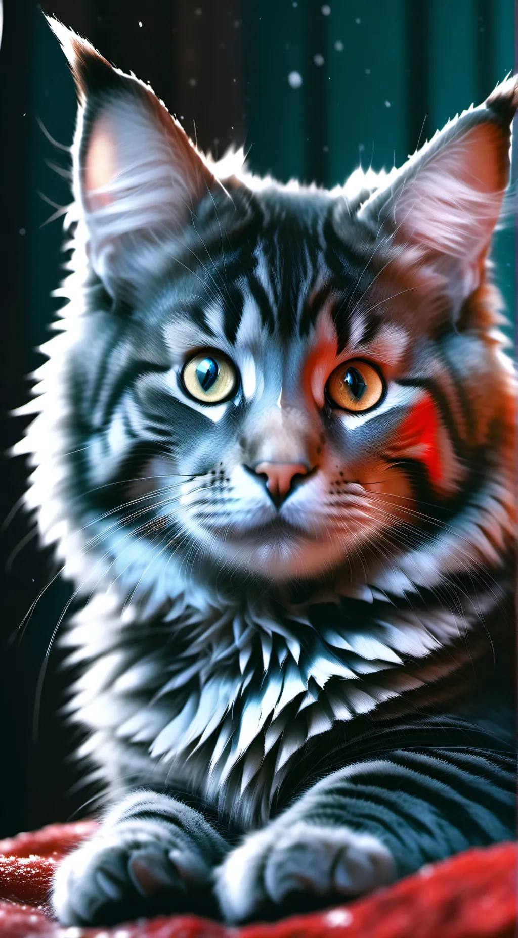 ai character: cat background