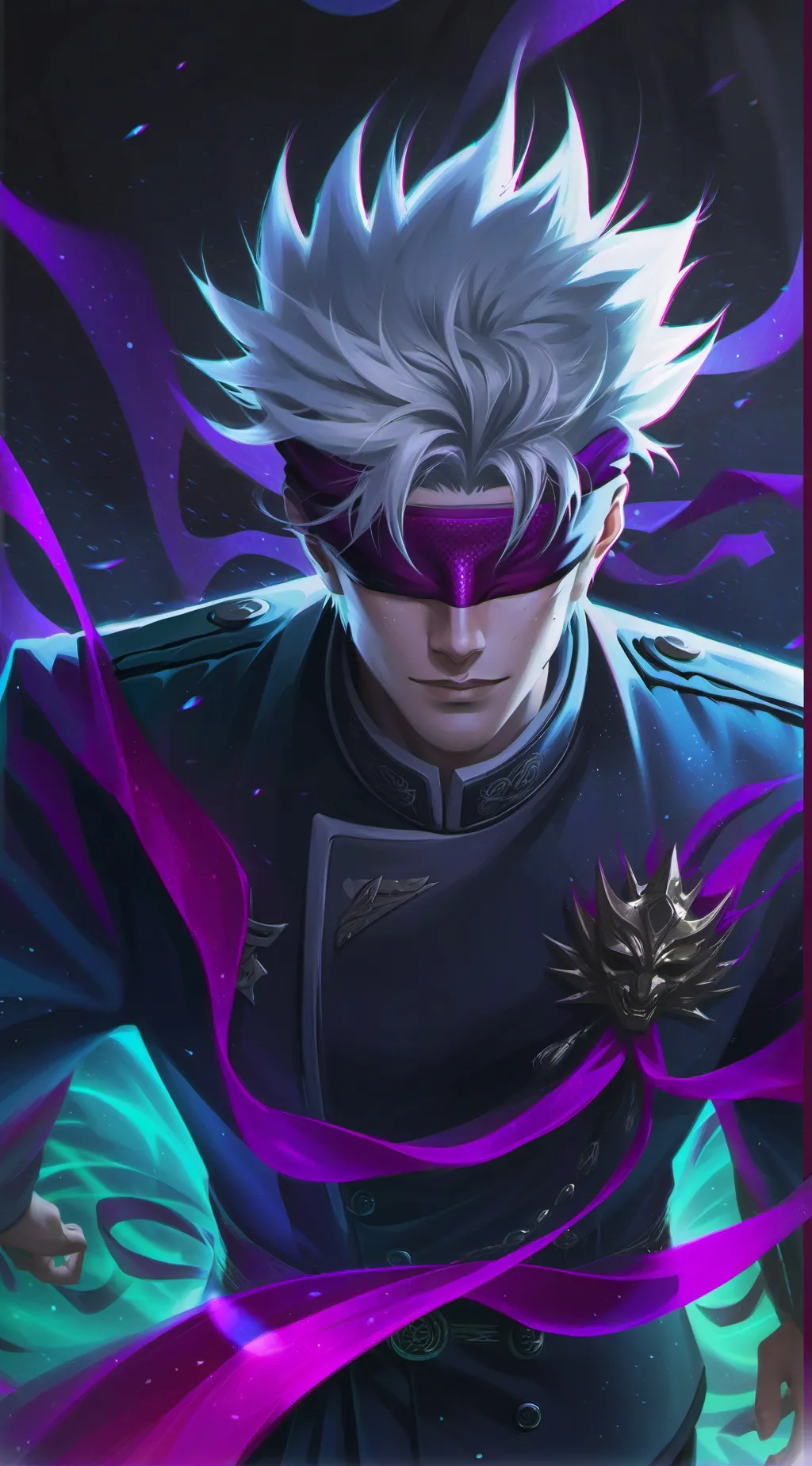 ai character: Gojo Satoru background