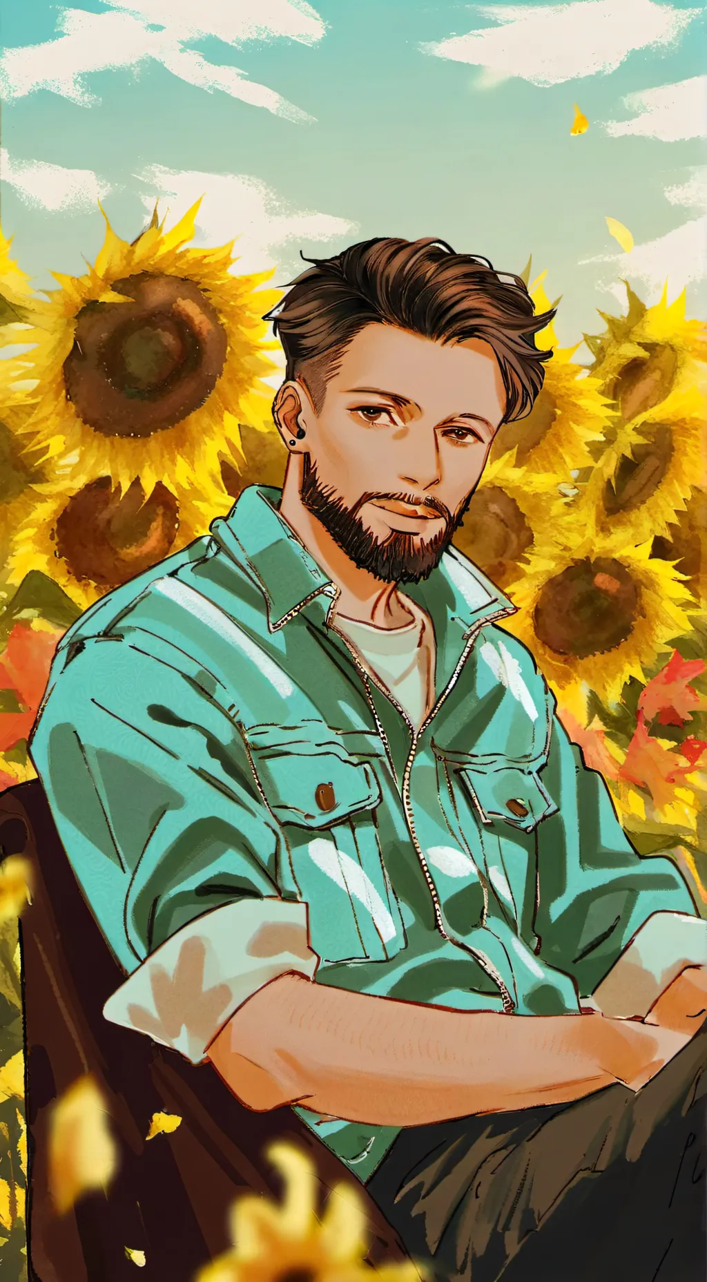 ai character: Aksel background