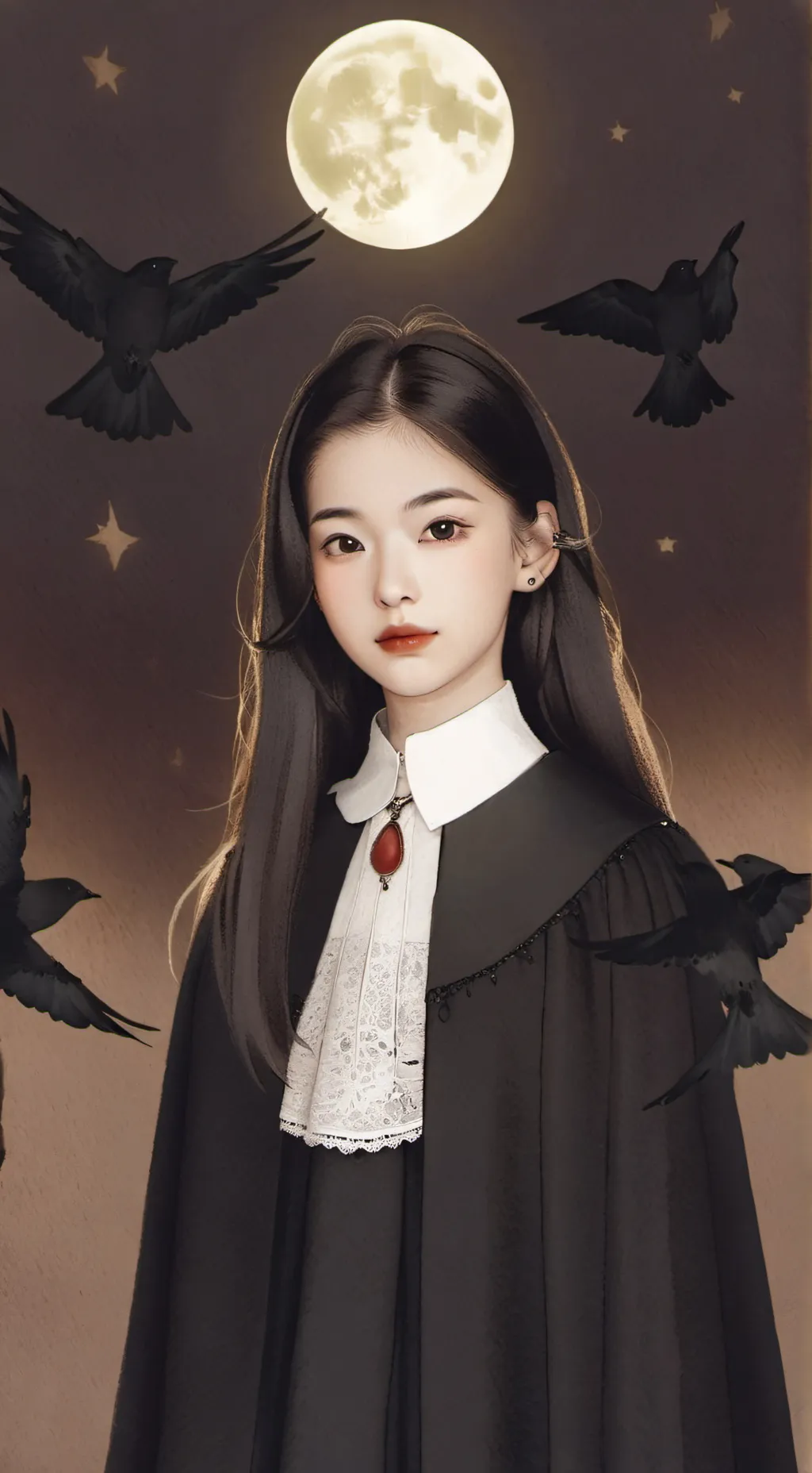 ai character: Runa background