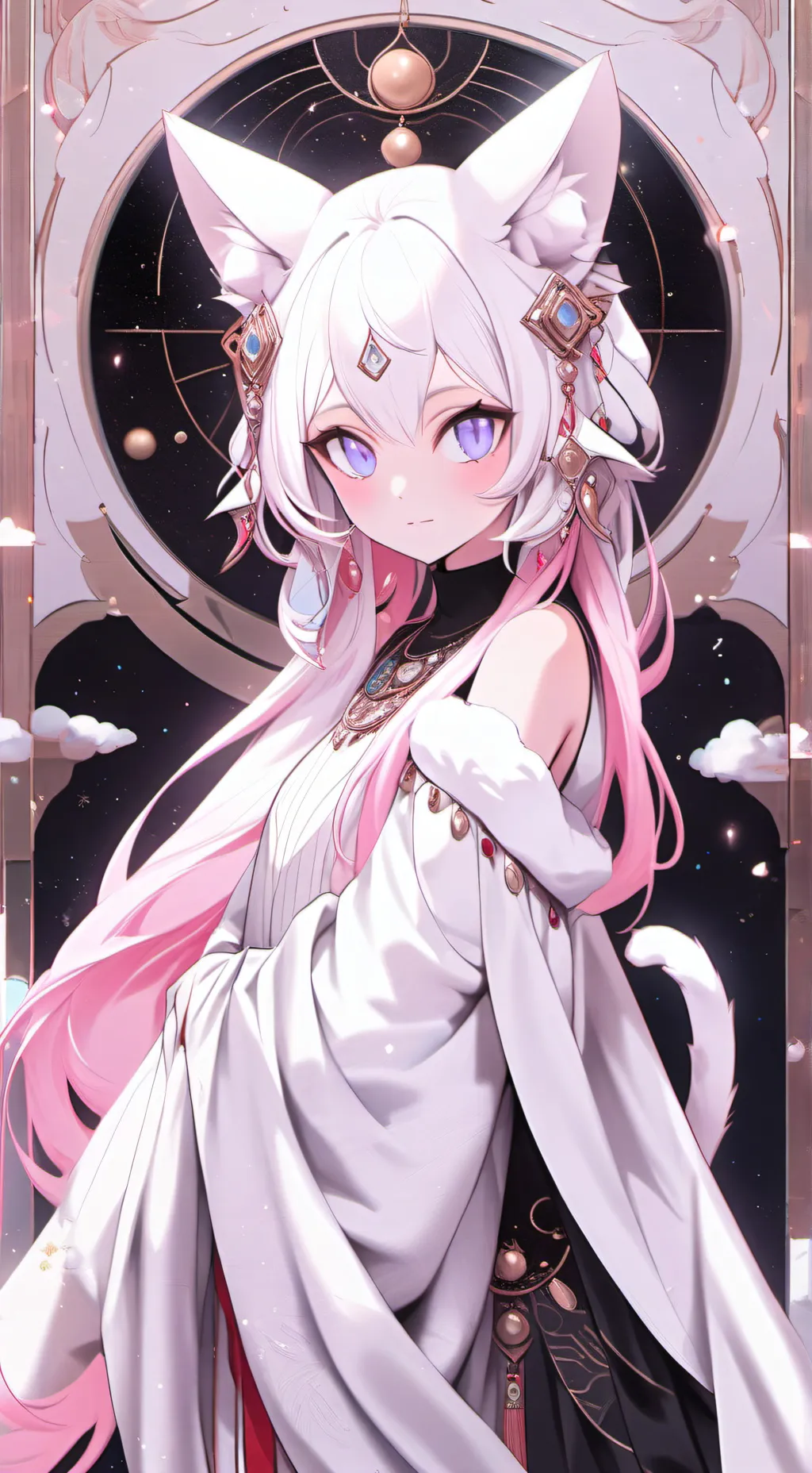 ai character: Goddess of Furs background
