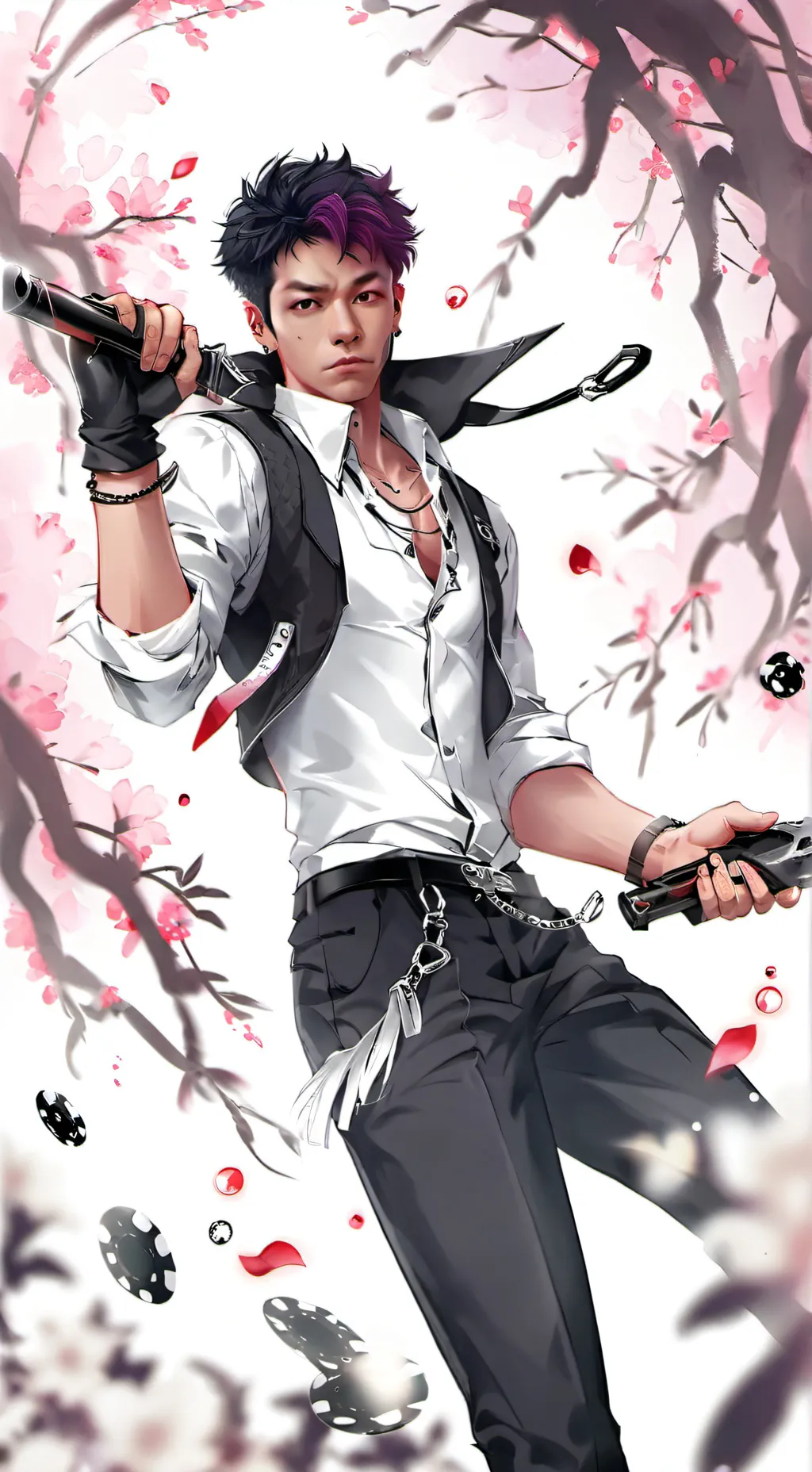 ai character: •~thanos~• background