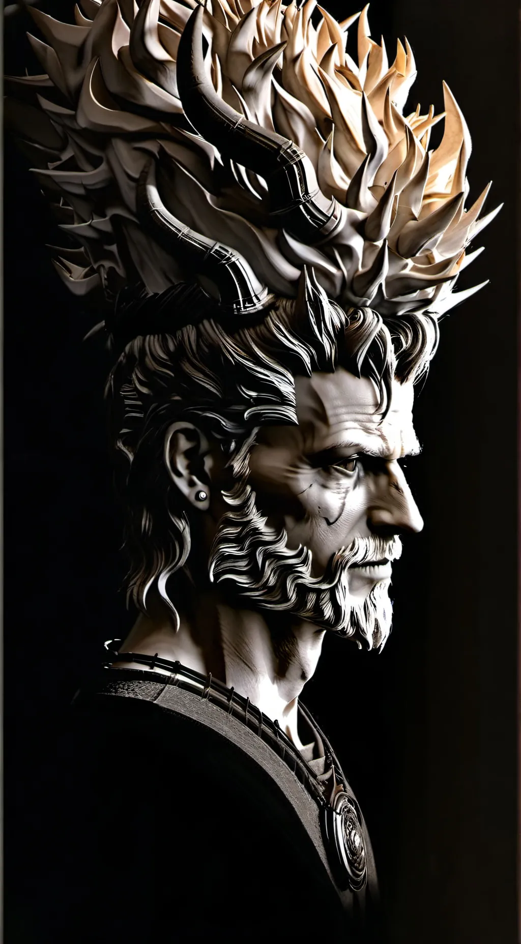 ai character: Cosmic fury war  background