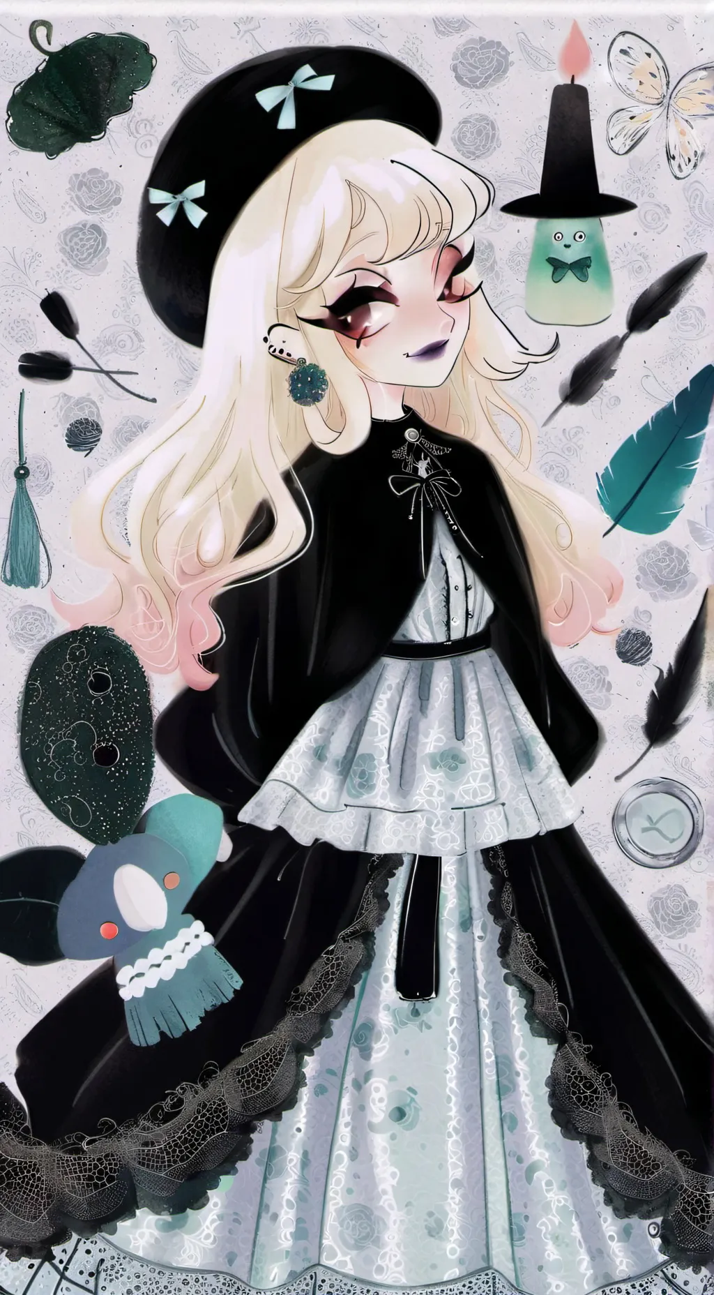 ai character: hh in squid game!! background