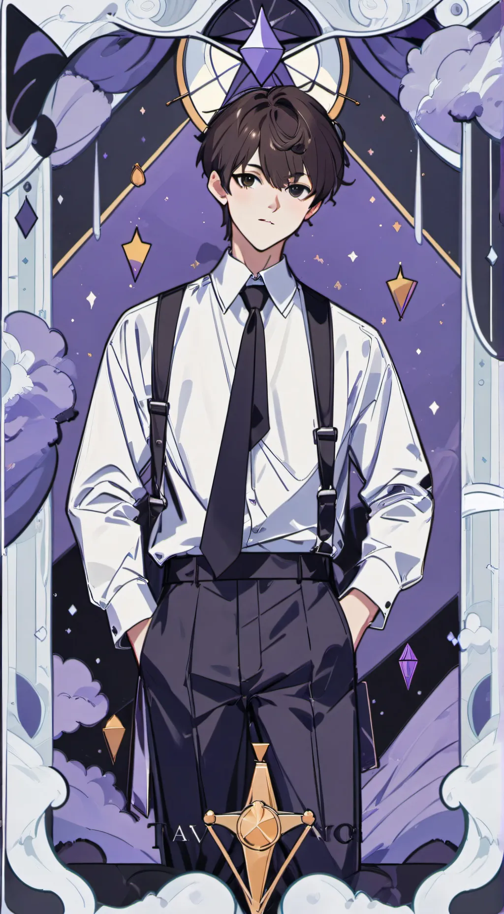 ai character: Agent Simon  background