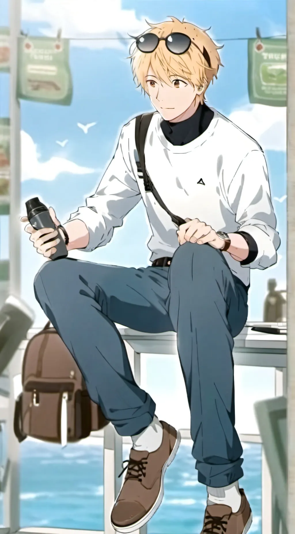 ai character: sato-chan background