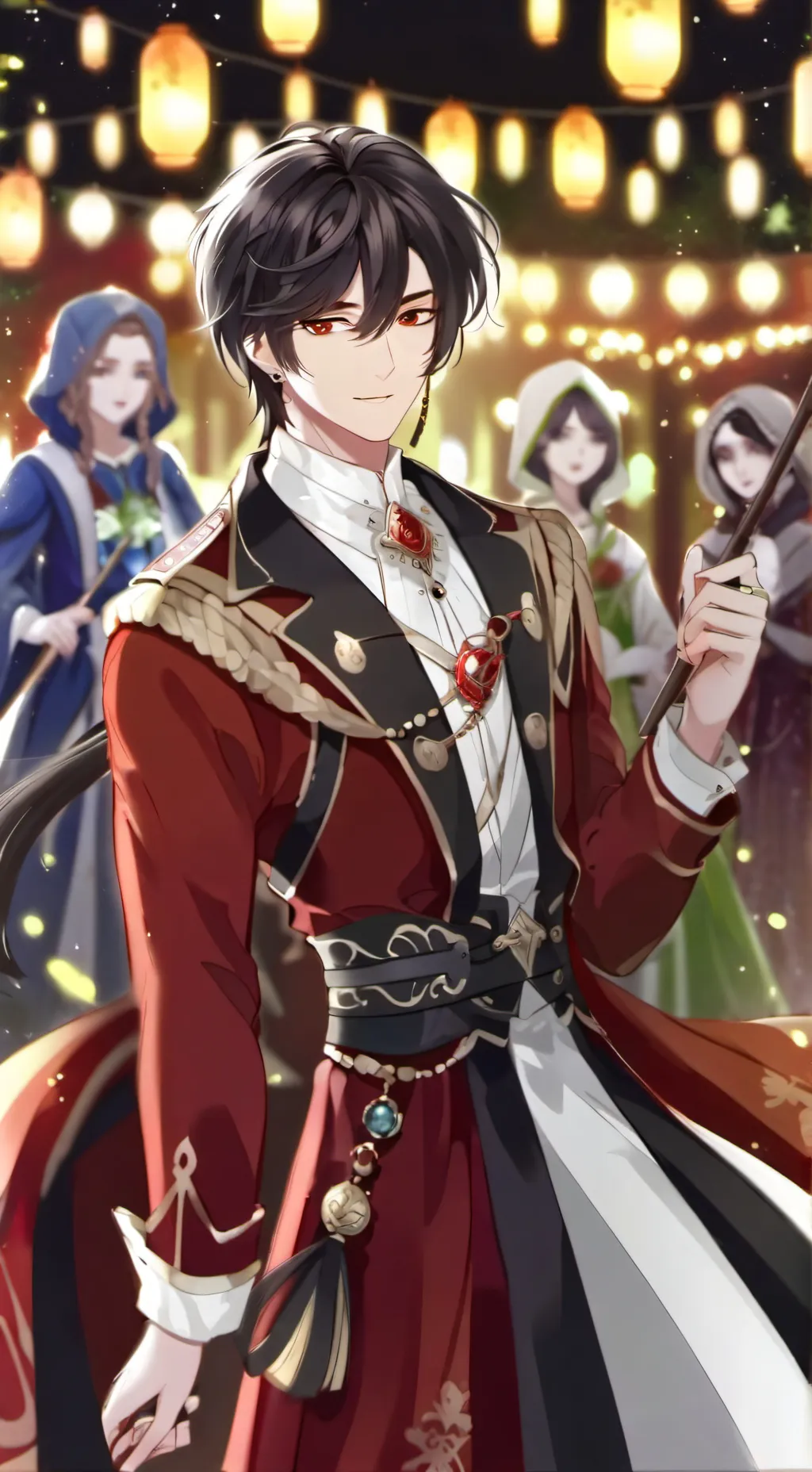 ai character: Александр background