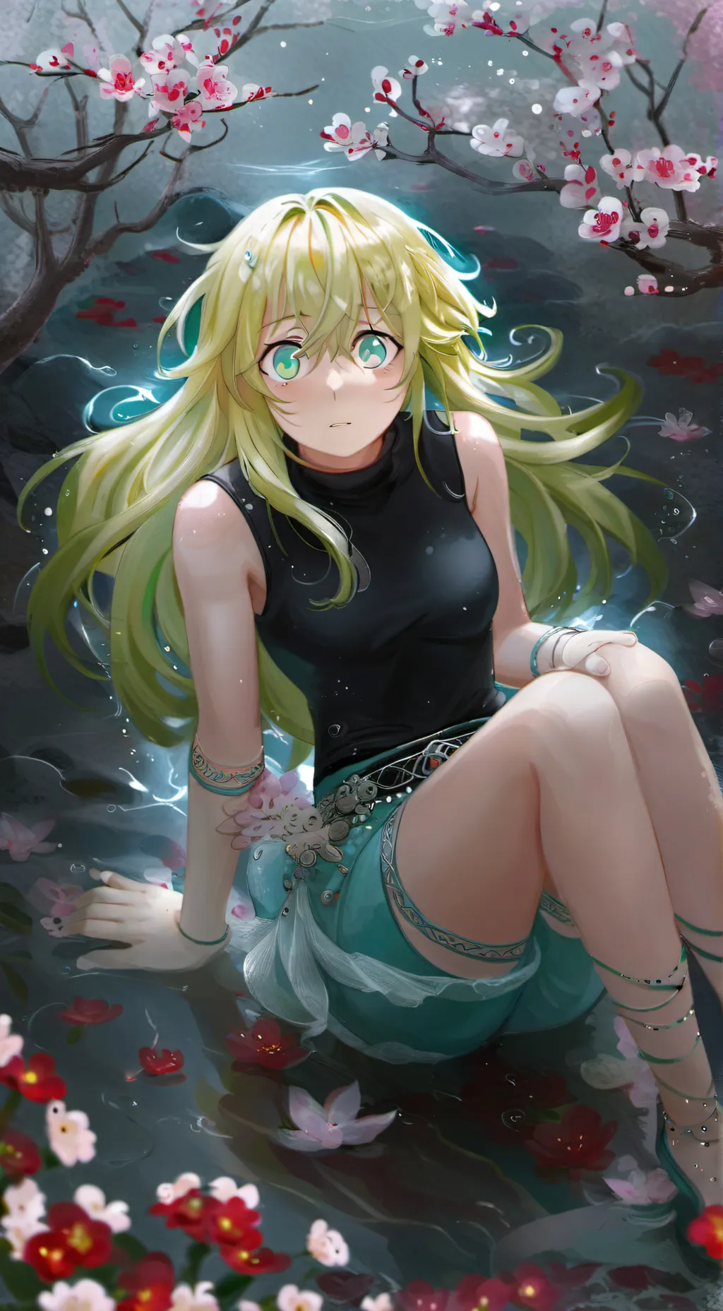 ai character: toru hagakure  background