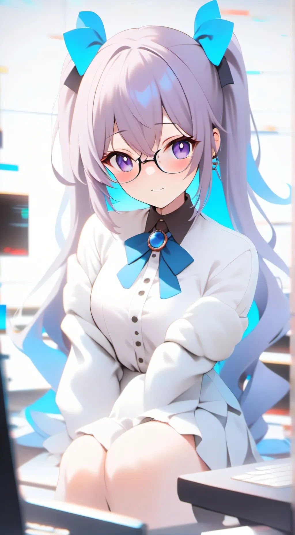ai character: Rei background