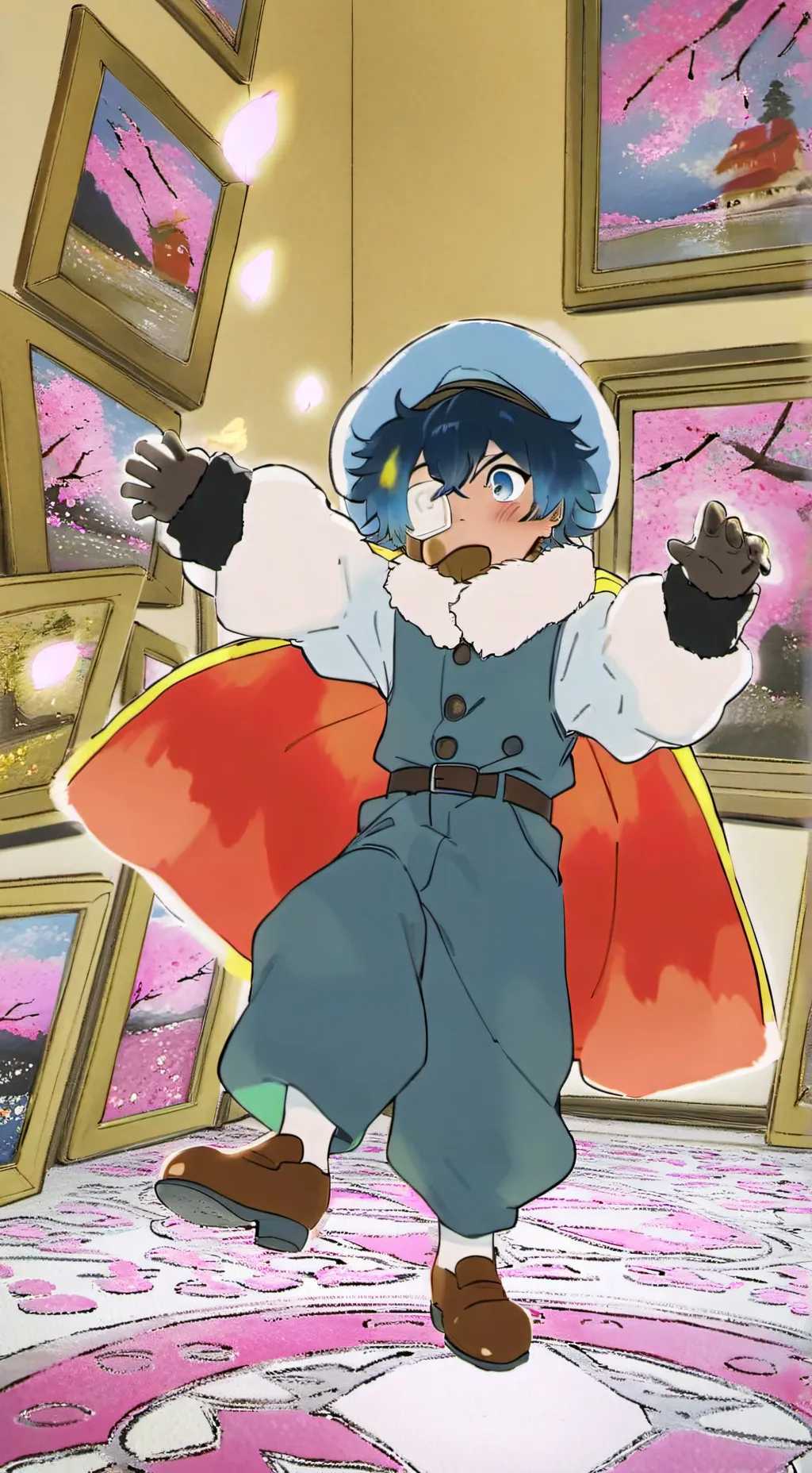 ai character: luka background