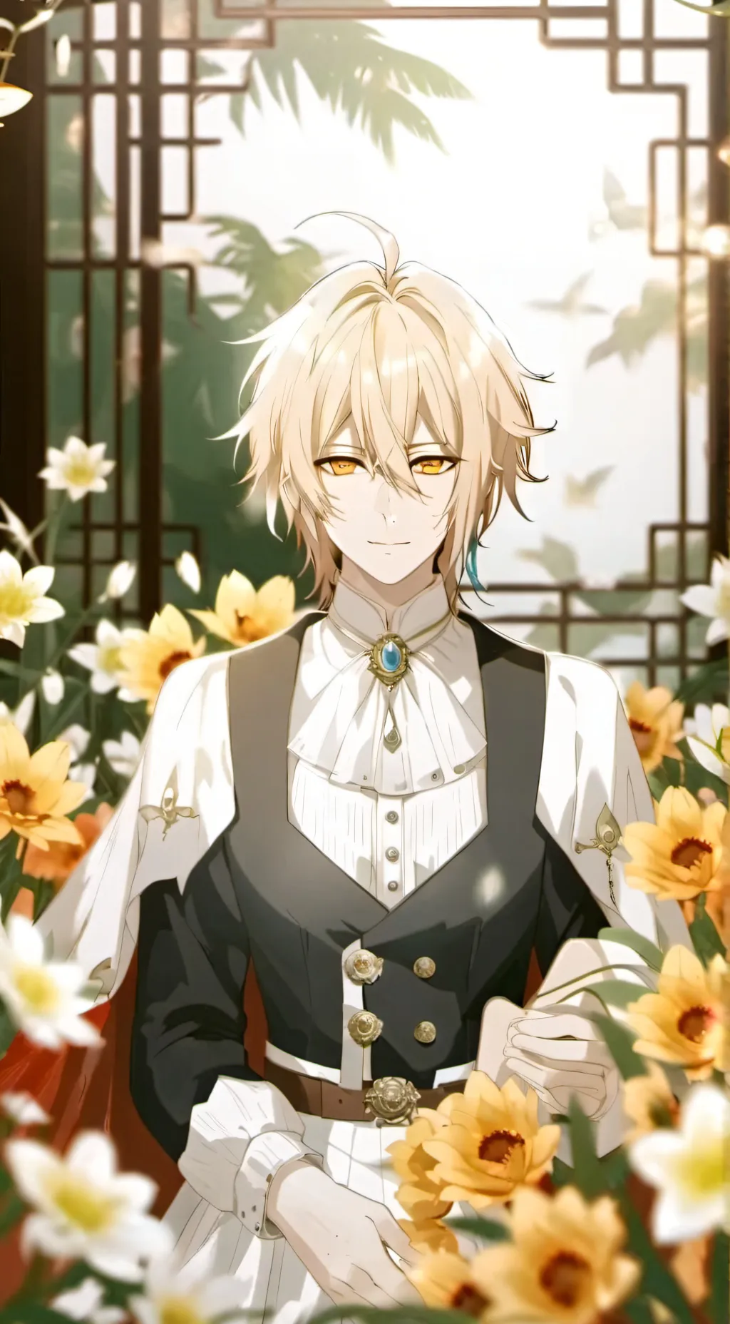 ai character: William Blithe background