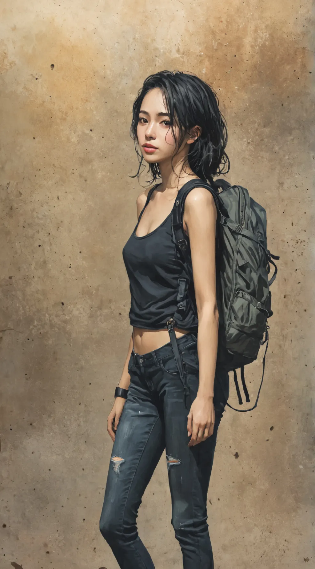 ai character: mha kid kiss  background