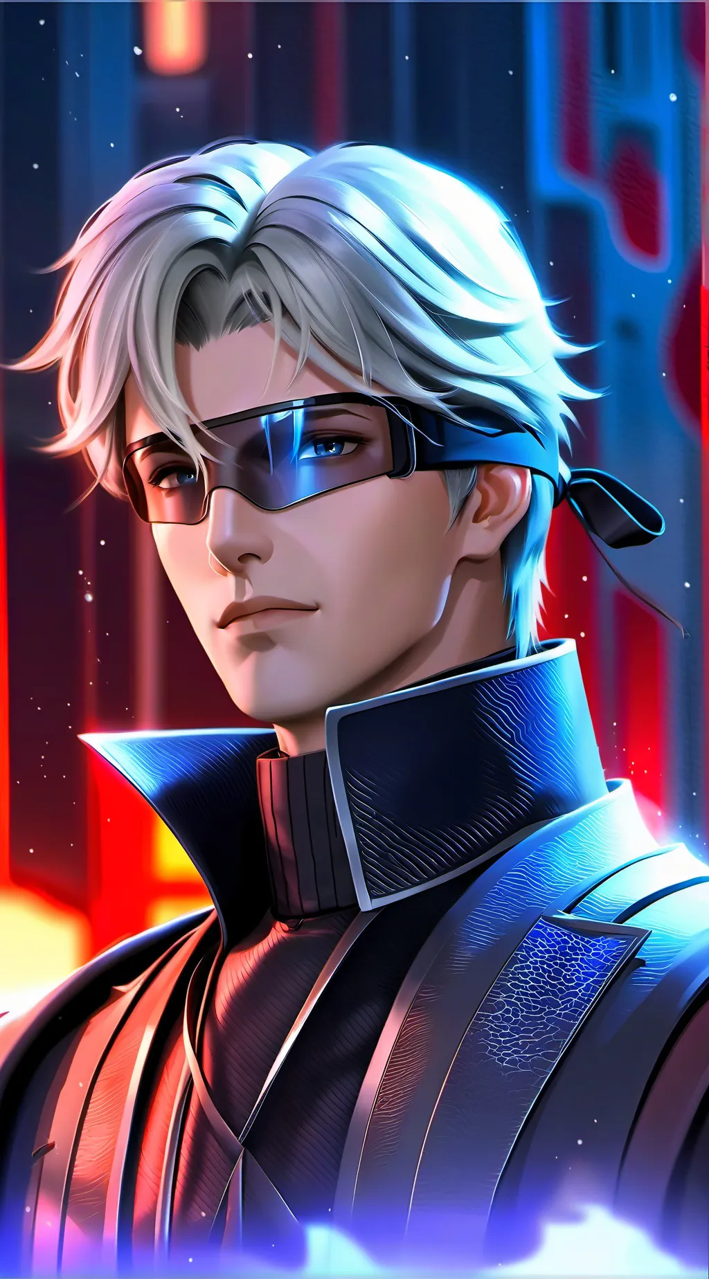 ai character: Gojo Satoru background