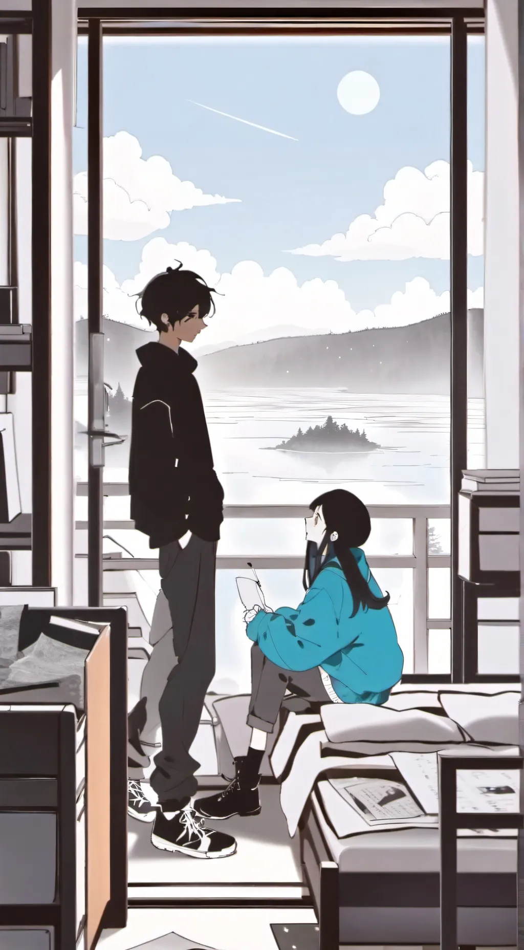 ai character: Life of a adult? background