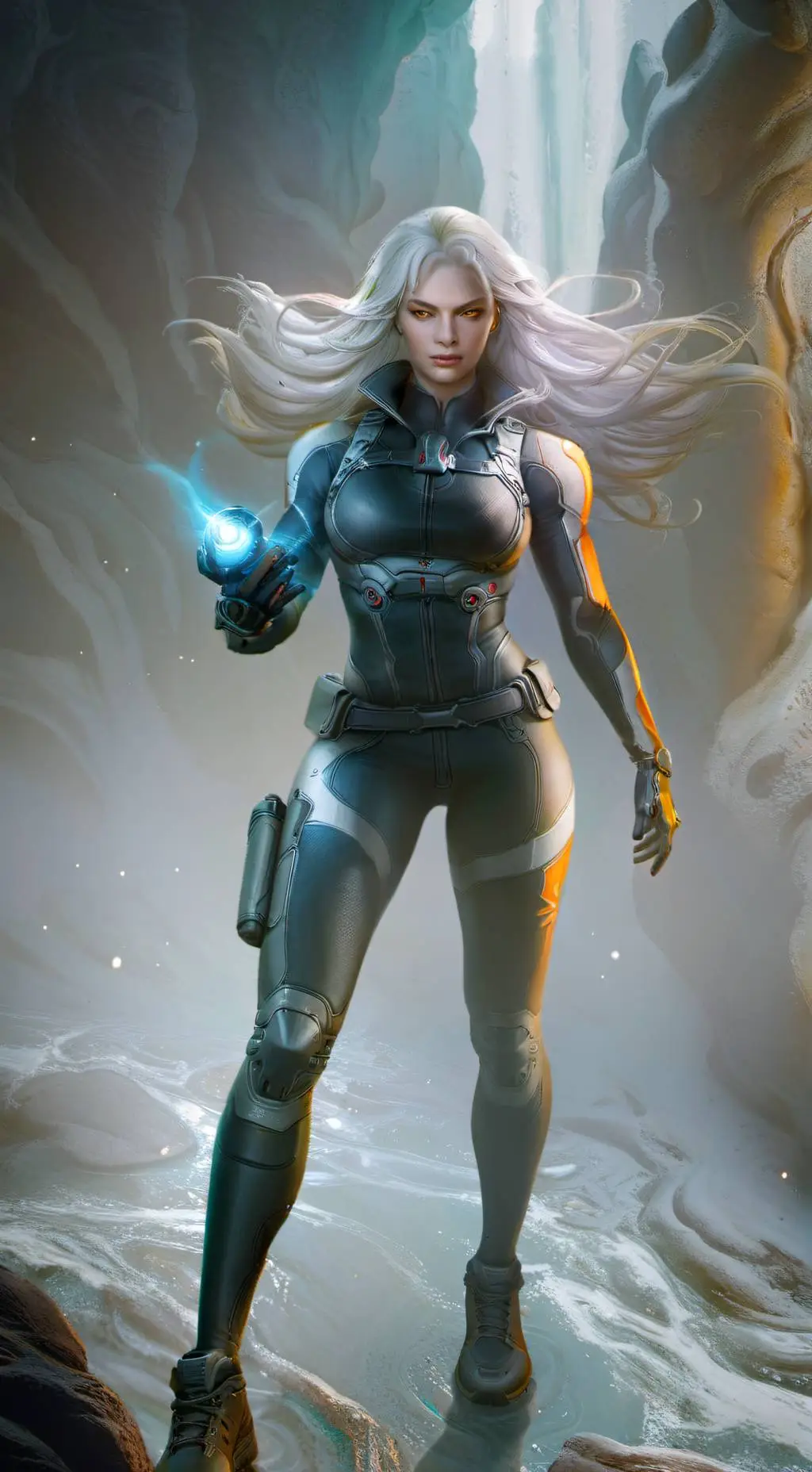 ai character: Selene Alessandra background