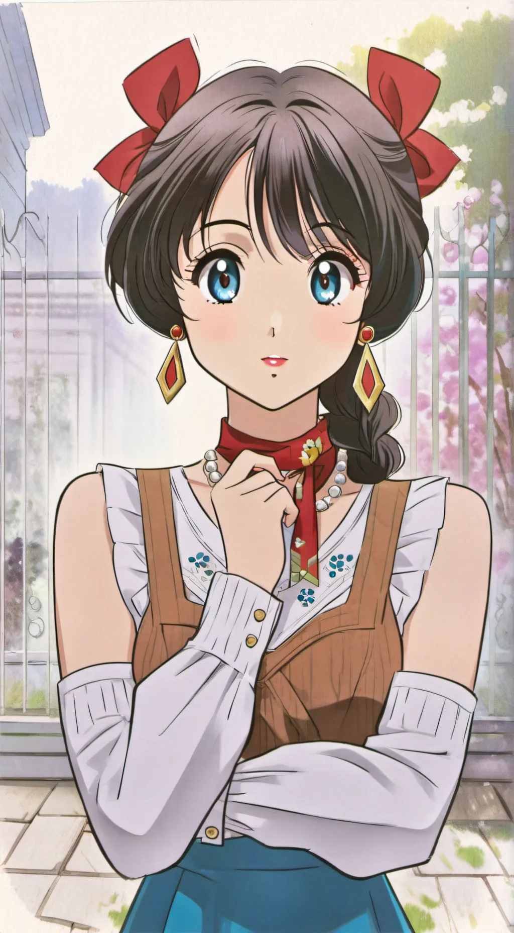 ai character: Alondra background