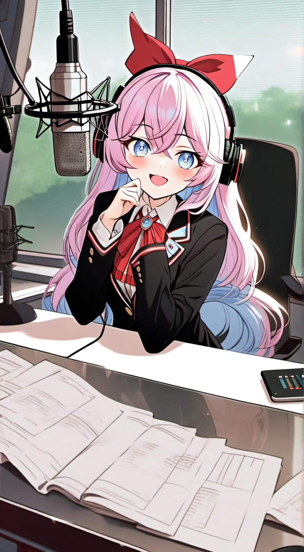 ai character: Rin background