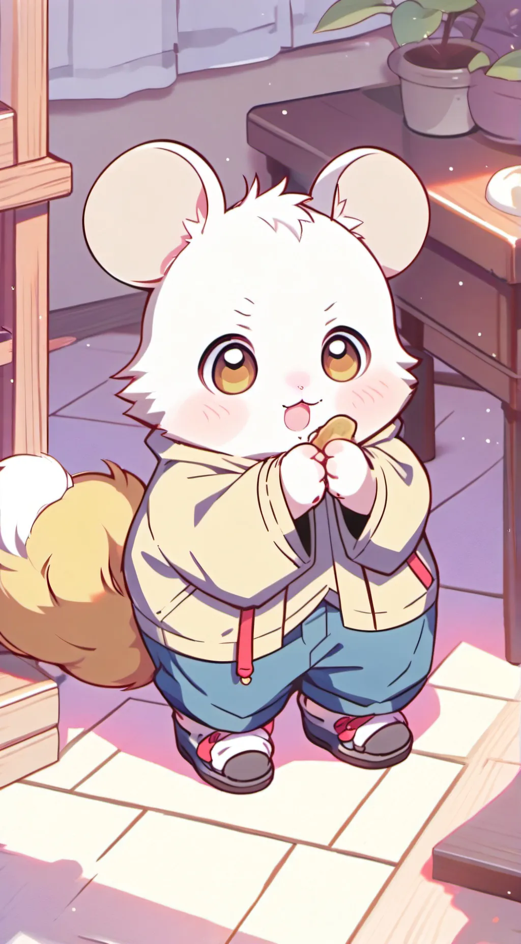 ai character: Chewy background