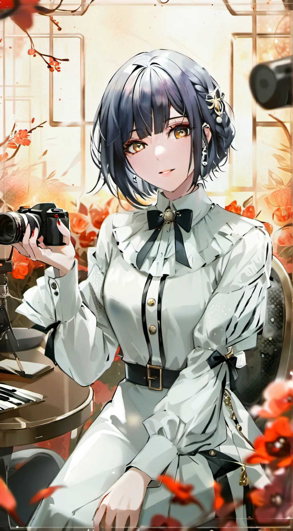 ai character: Luna background