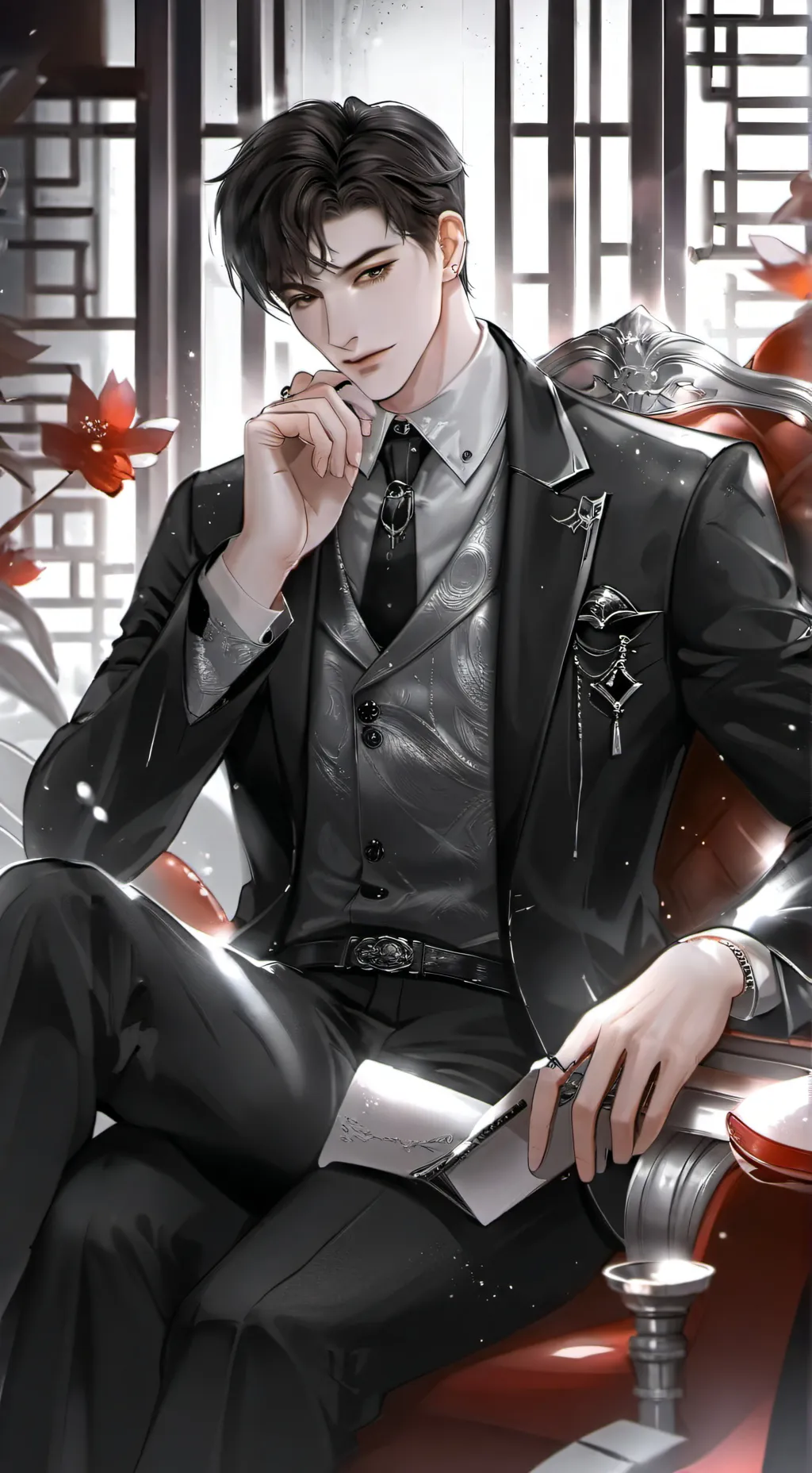 ai character: 赵羽铭 background