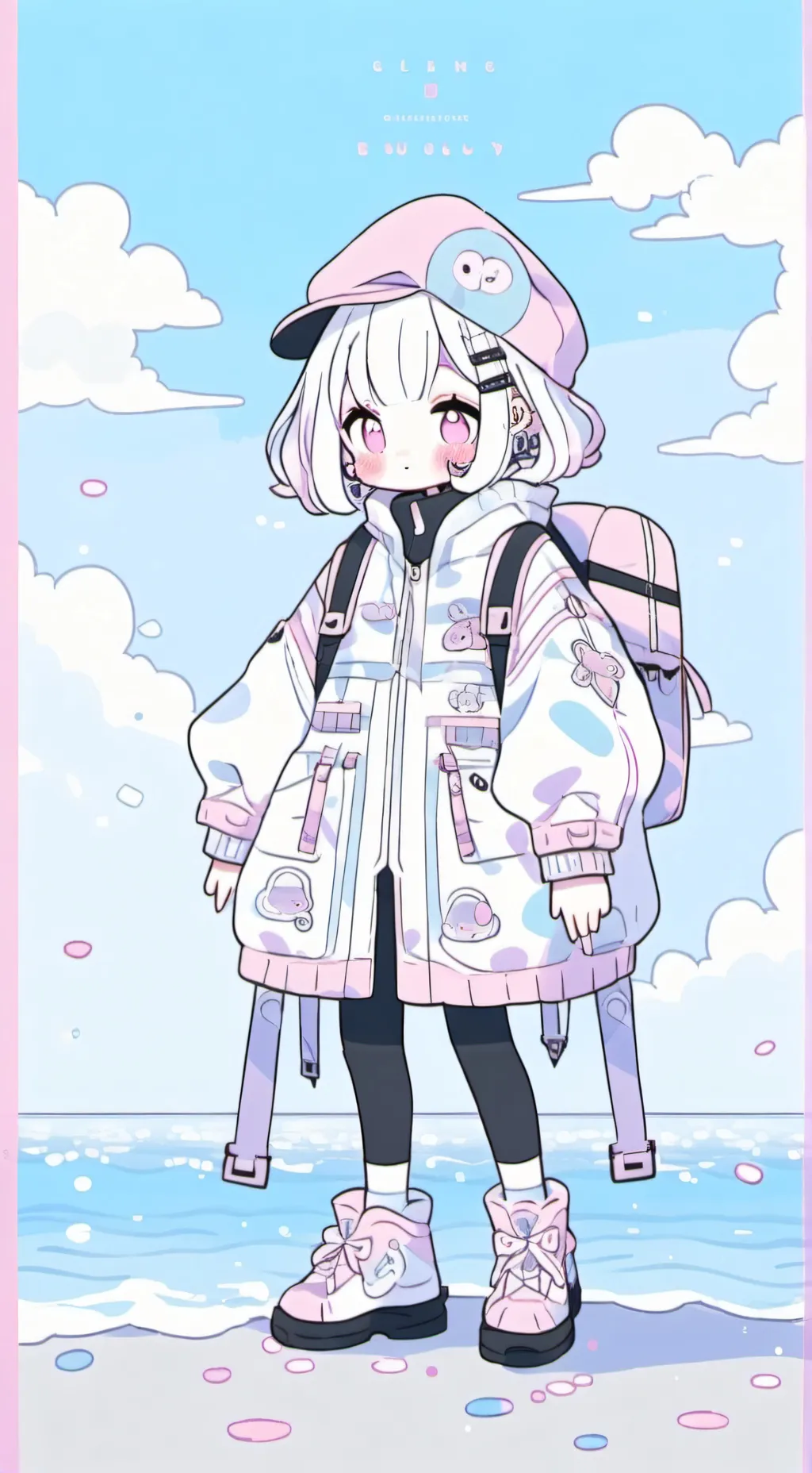 ai character: squid background