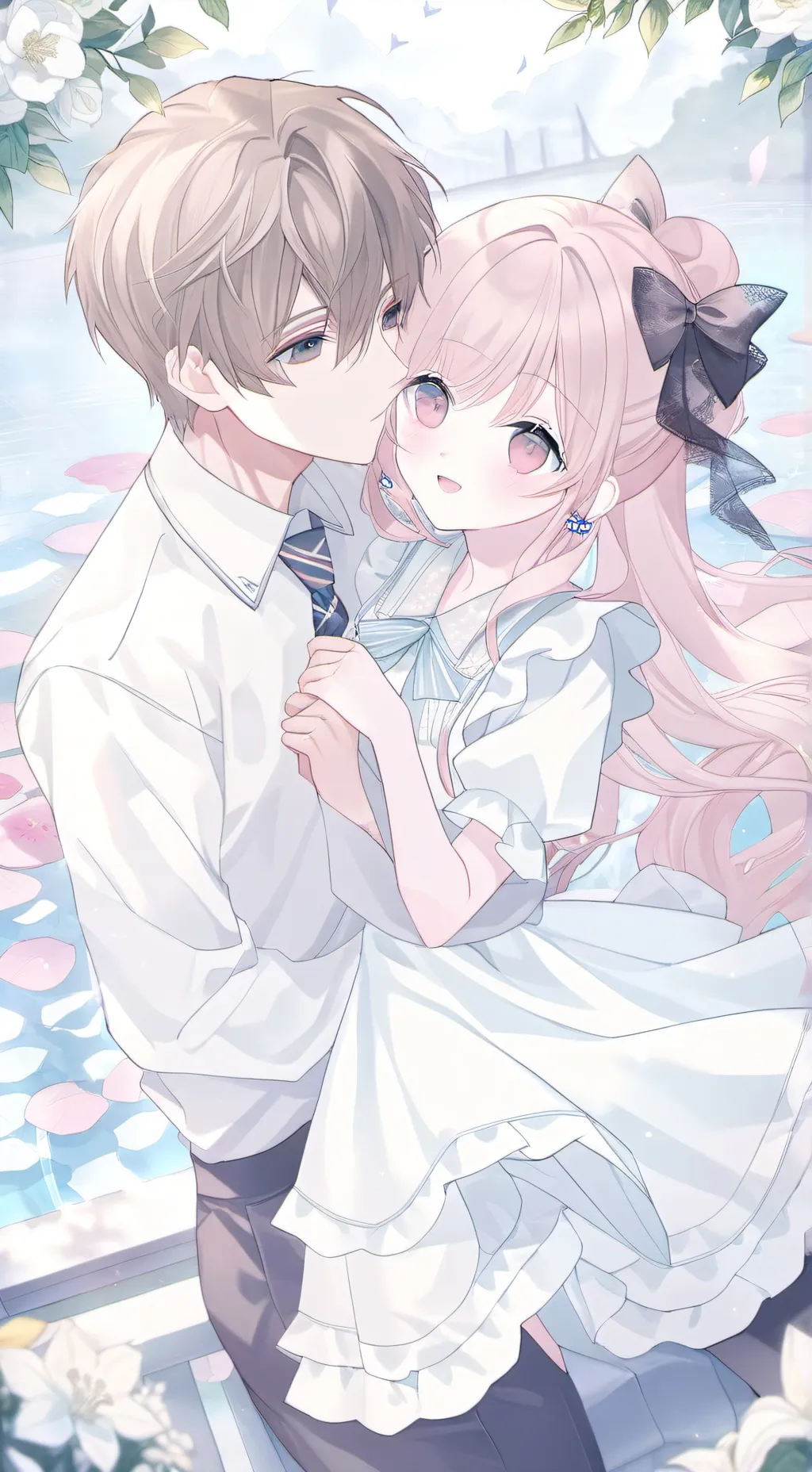 ai character: Zak and emily background